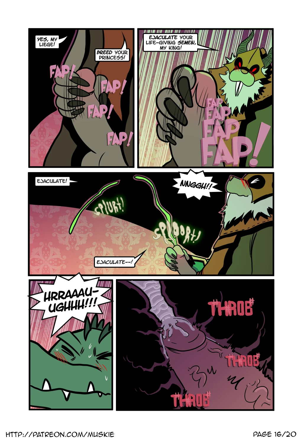 In the King's Clutches porn comic picture 16