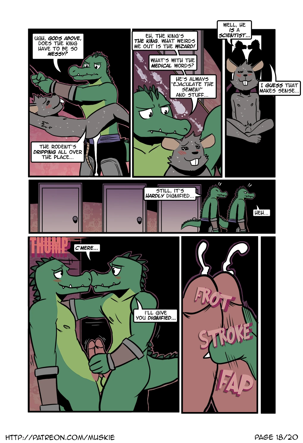 In the King's Clutches porn comic picture 18