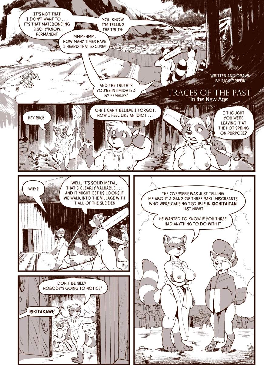 In the New Age: Traces of the Past porn comic picture 1
