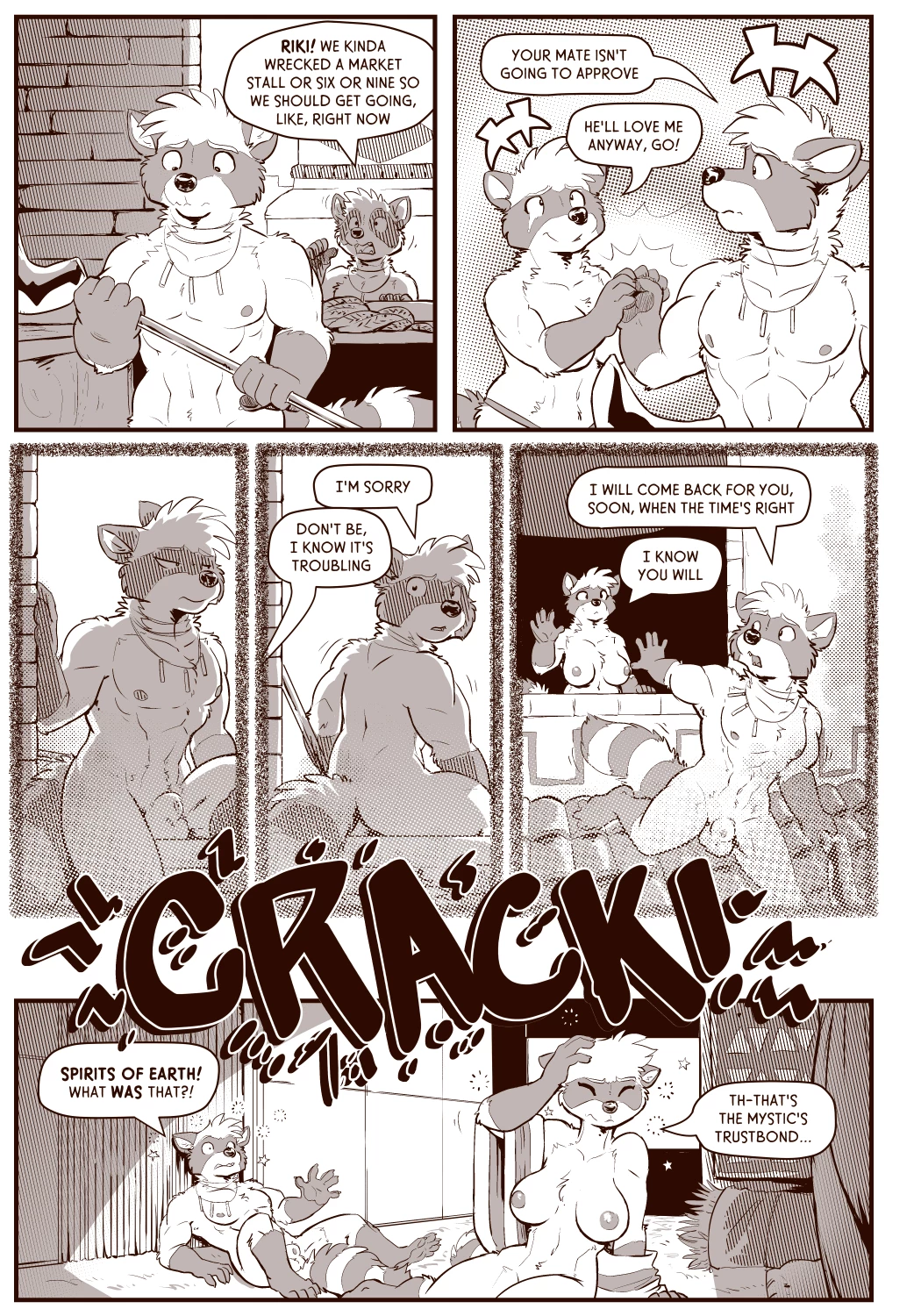 In the New Age: Traces of the Past porn comic picture 16