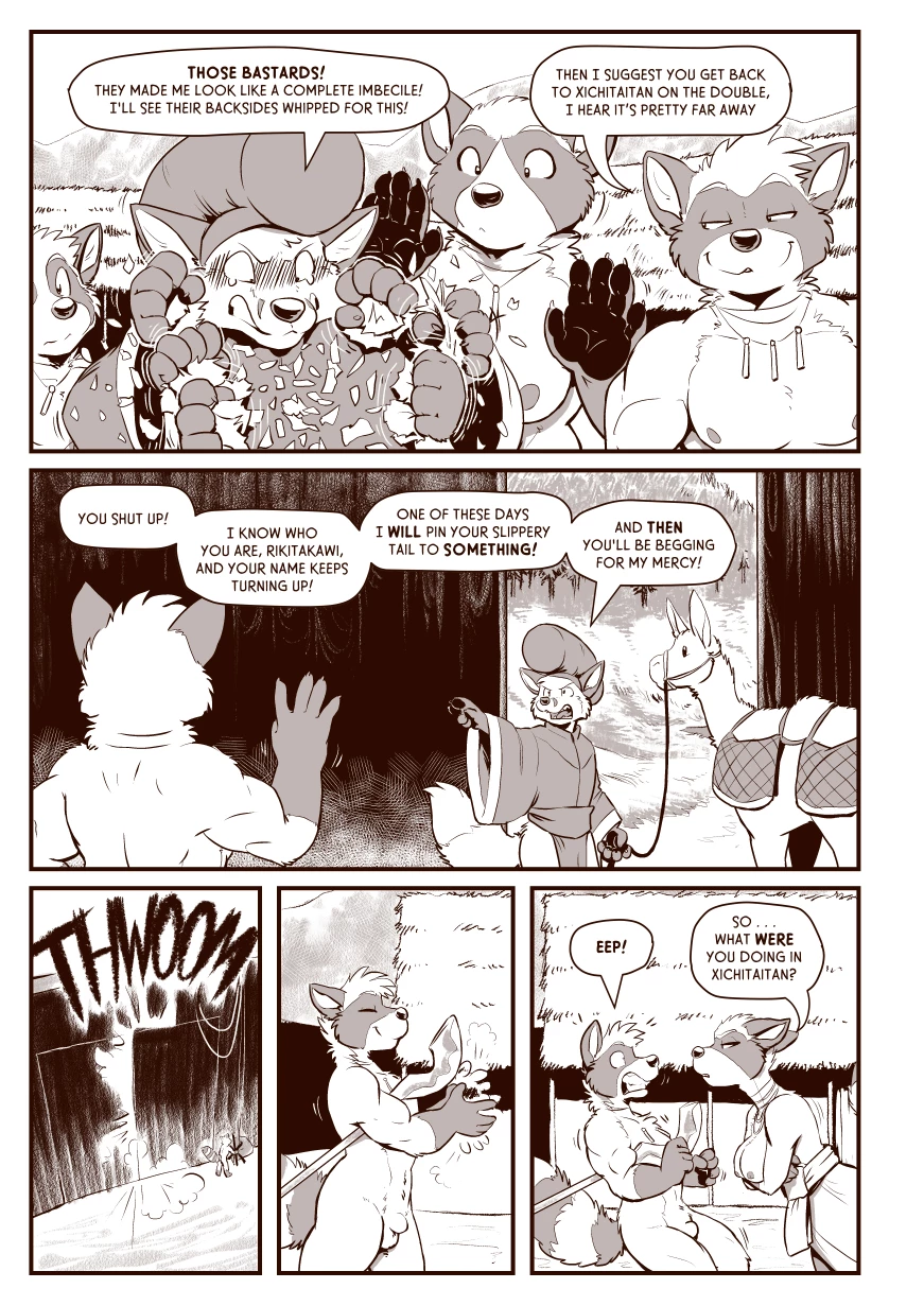 In the New Age: Traces of the Past porn comic picture 4