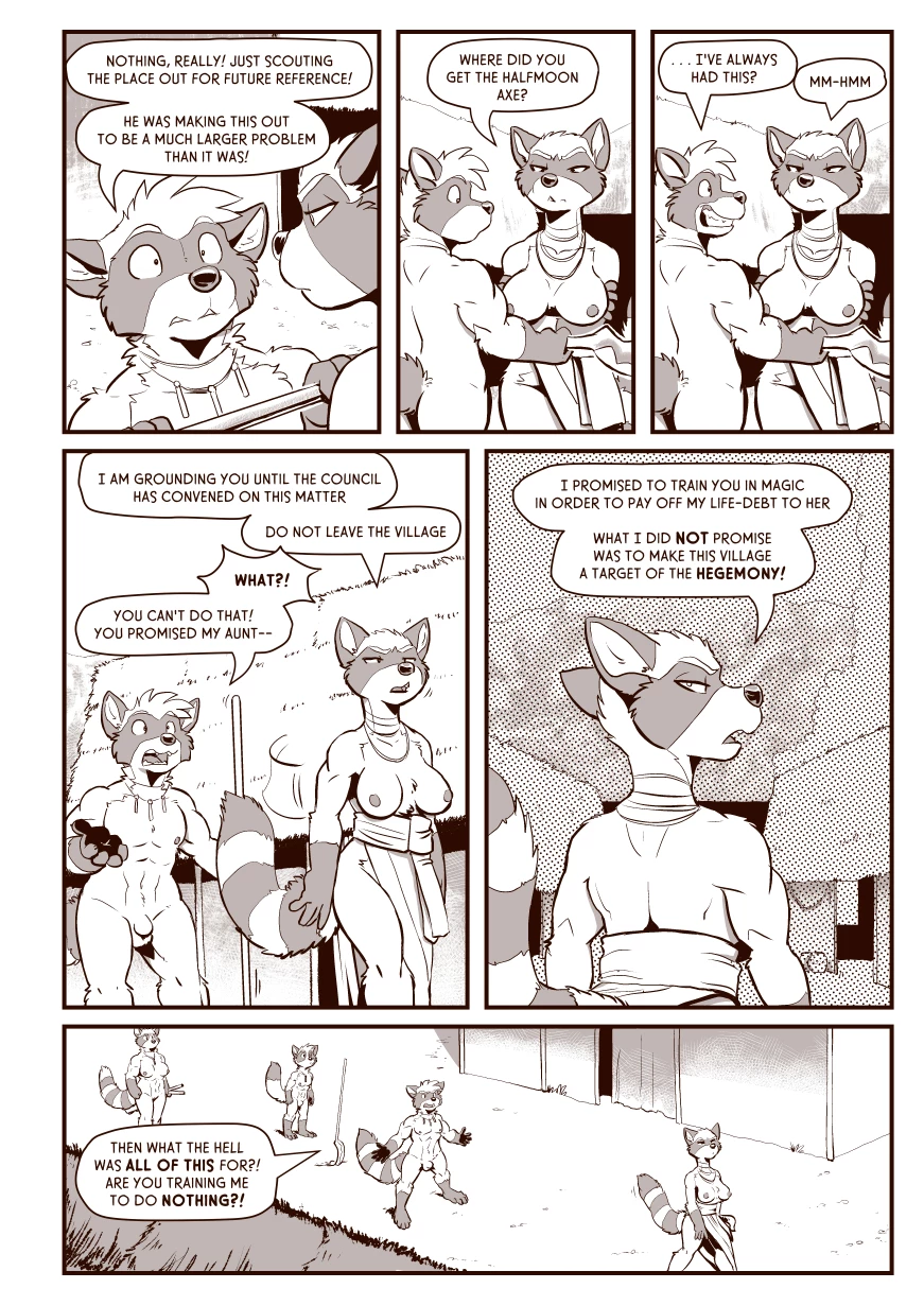 In the New Age: Traces of the Past porn comic picture 5