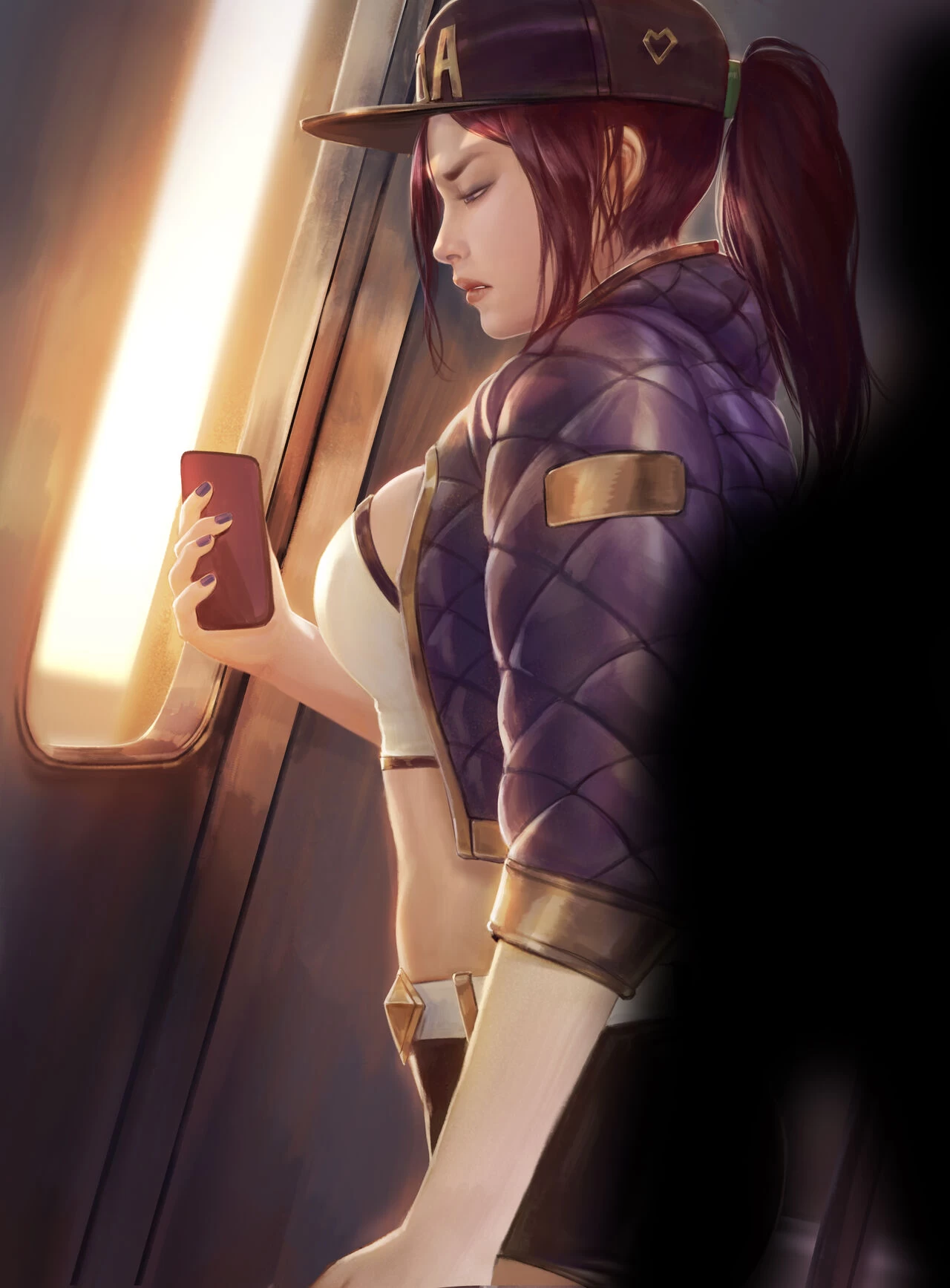 In the subway - KDA Akali porn comic picture 101