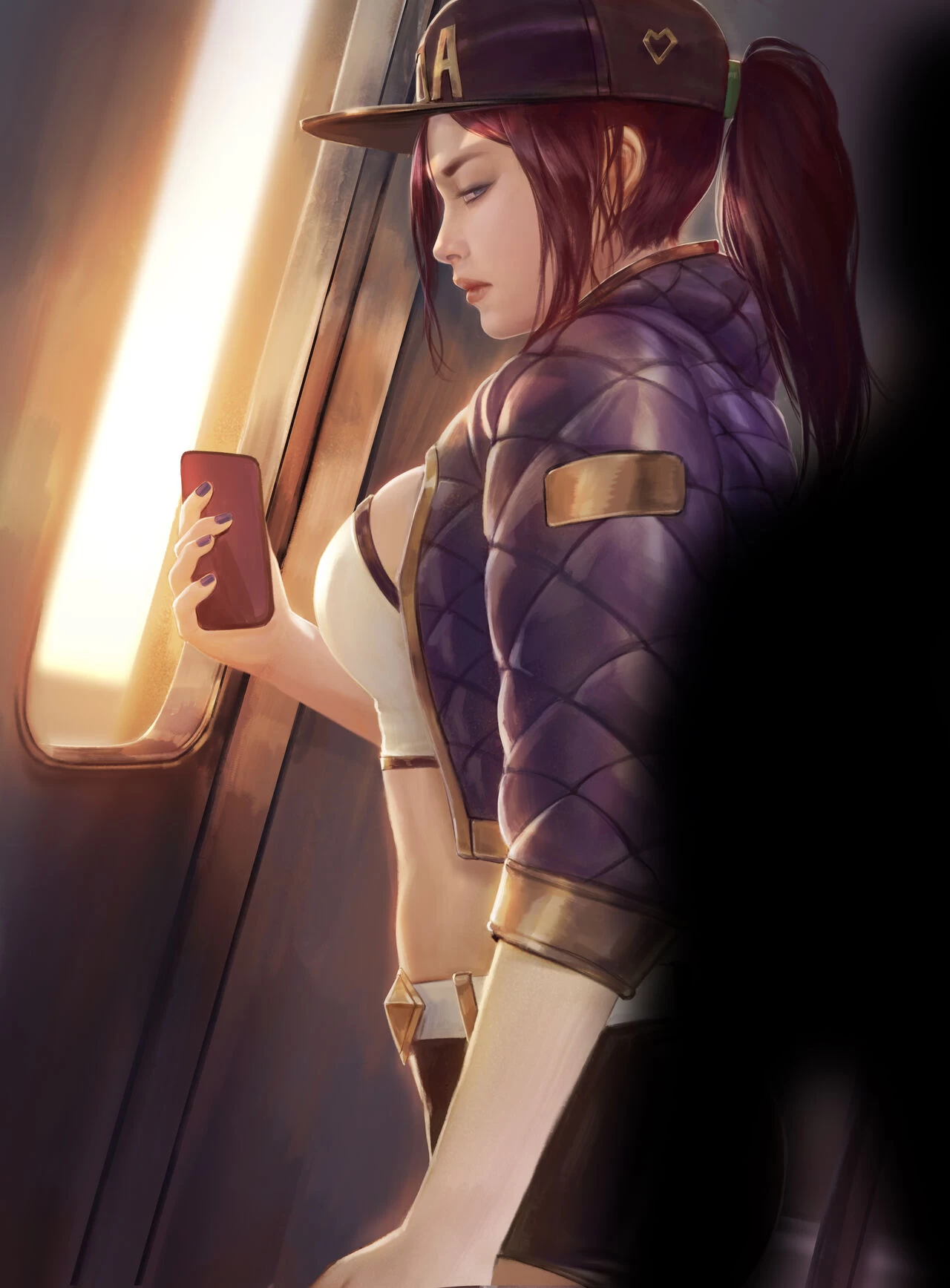 In the subway - KDA Akali porn comic picture 102