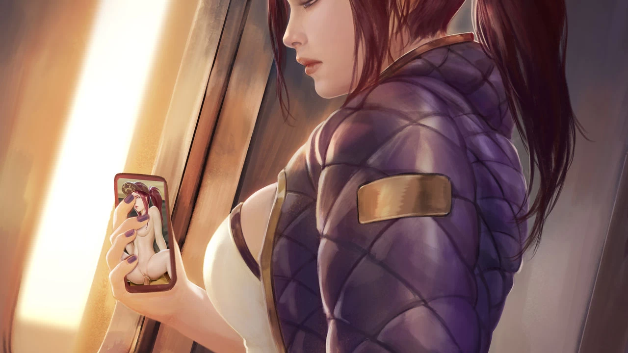 In the subway - KDA Akali porn comic picture 13