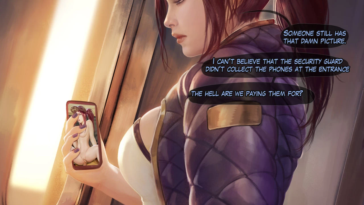 In the subway - KDA Akali porn comic picture 14