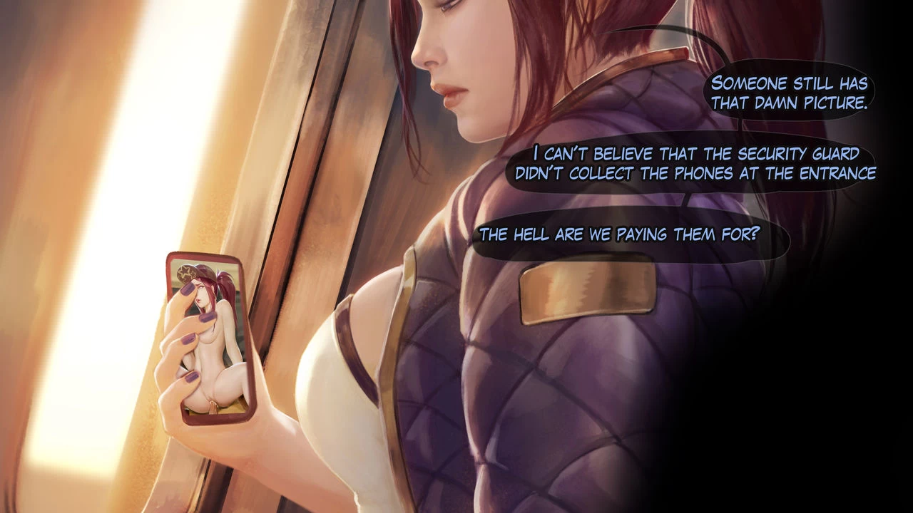 In the subway - KDA Akali porn comic picture 15