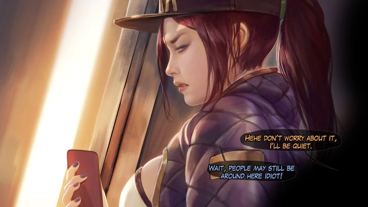 In the subway - KDA Akali porn comic picture 18