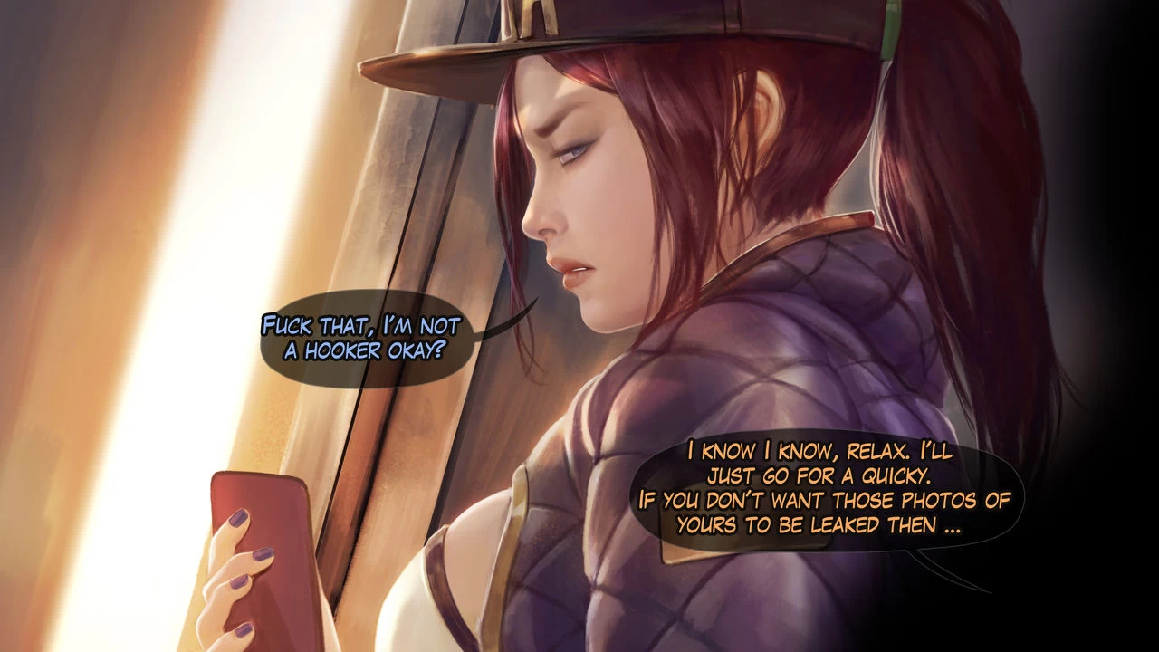 In the subway - KDA Akali porn comic picture 20