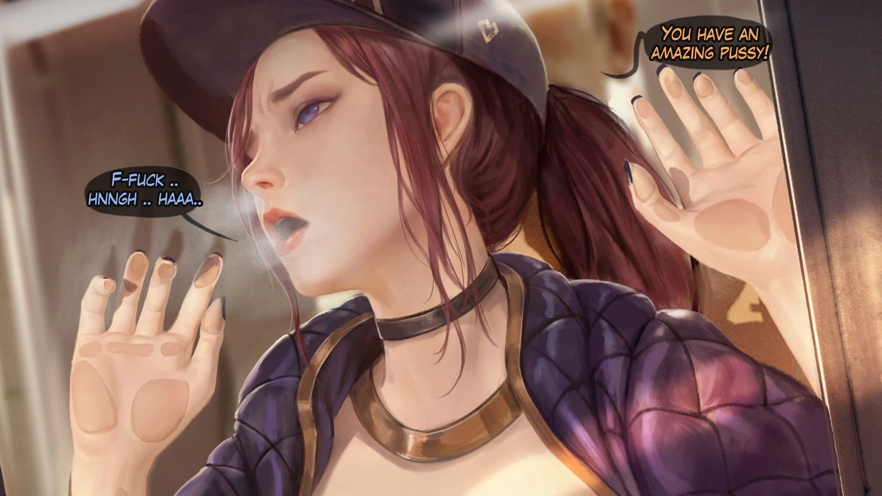 In the subway - KDA Akali porn comic picture 32