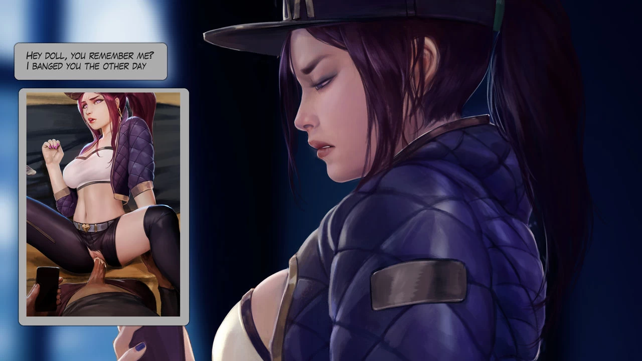 In the subway - KDA Akali porn comic picture 4