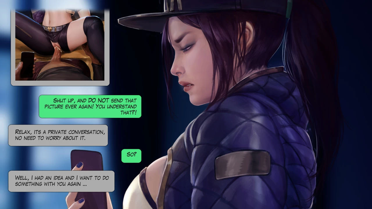 In the subway - KDA Akali porn comic picture 6