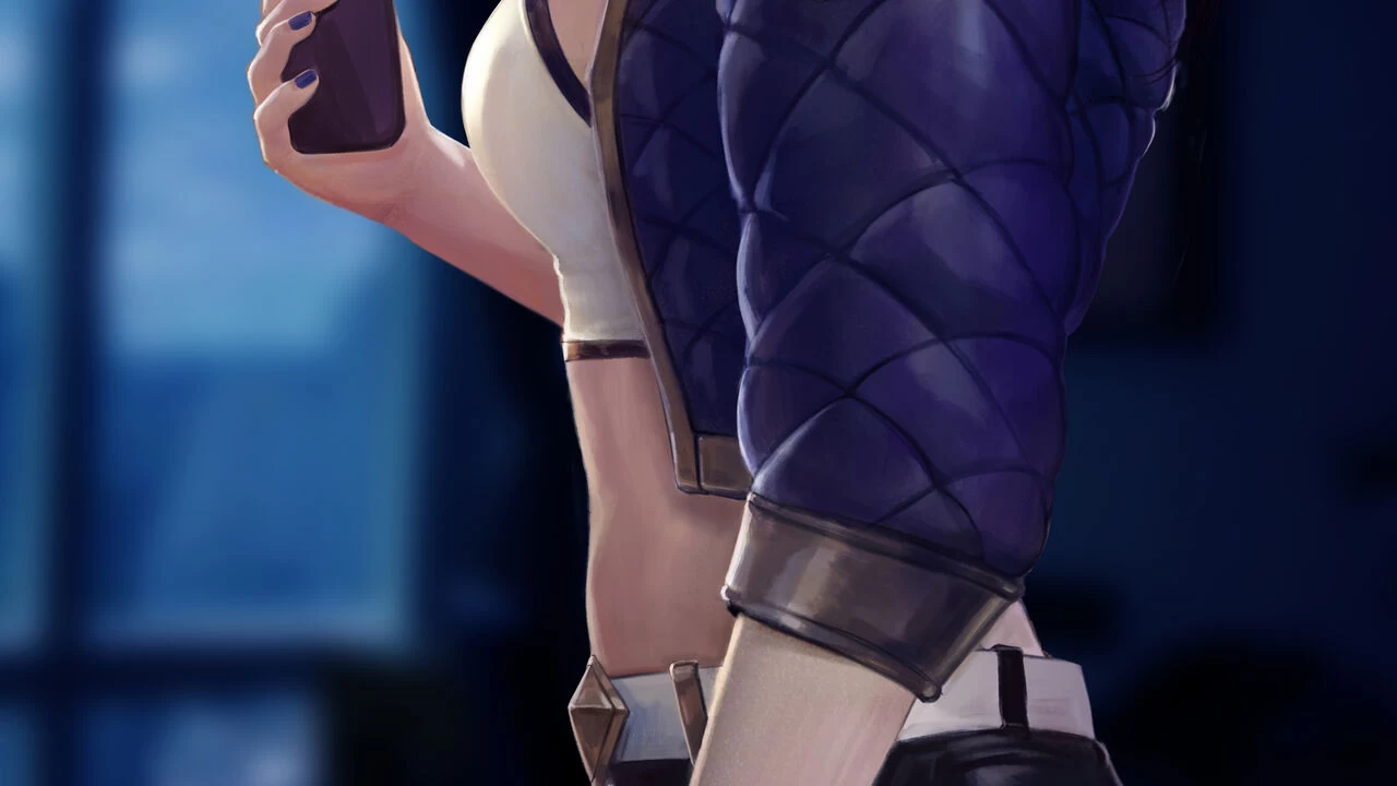 In the subway - KDA Akali porn comic picture 60