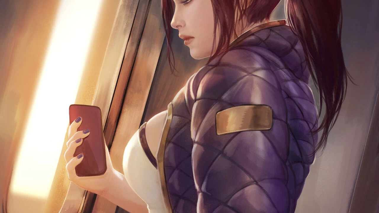 In the subway - KDA Akali porn comic picture 63