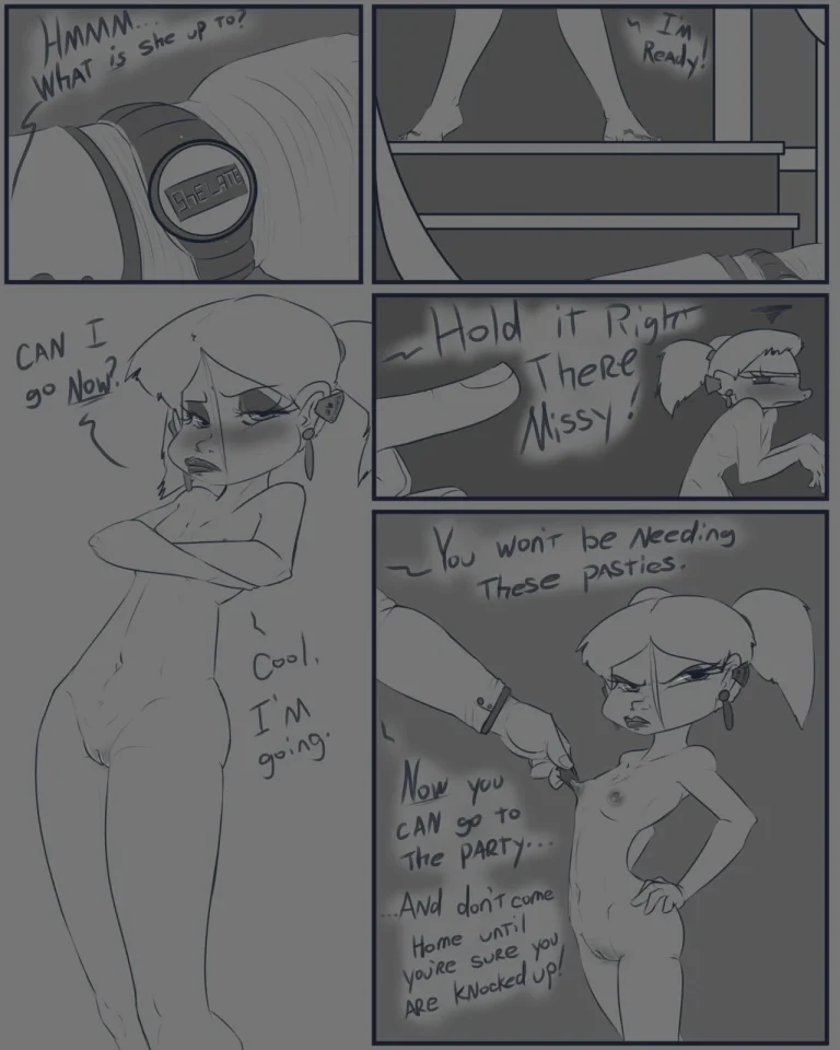 Inappropriately Dressed porn comic picture 3