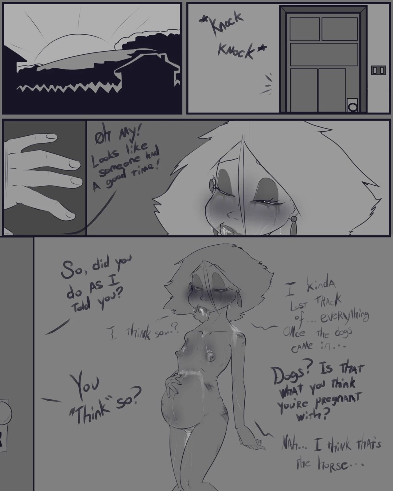 Inappropriately Dressed porn comic picture 4