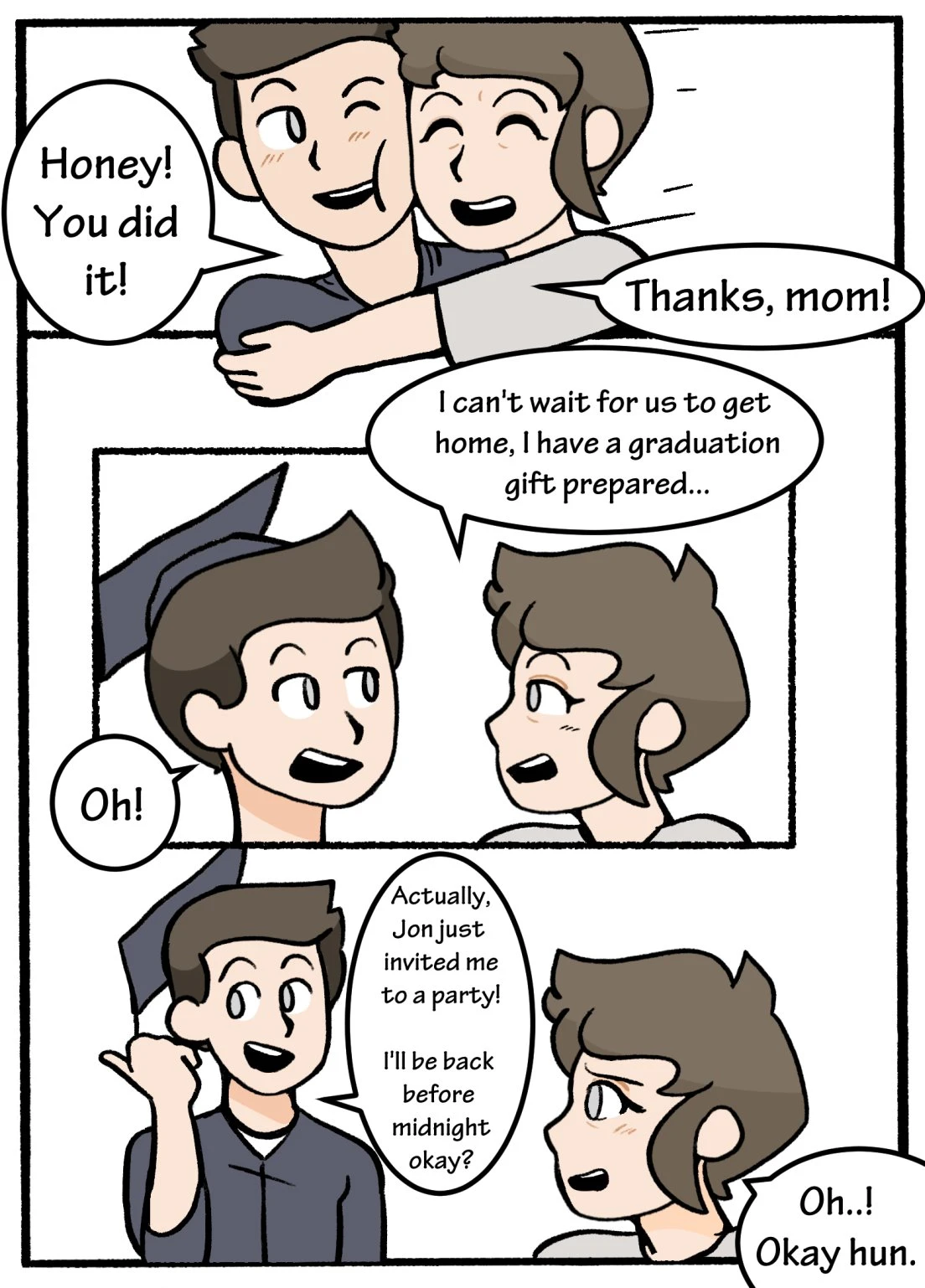 Incest Graduation Day porn comic picture 2