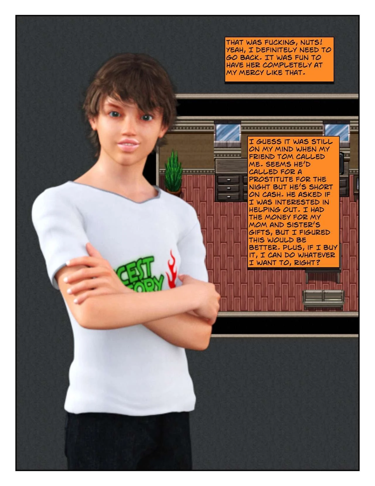 Incest Story - Part 6: My Freaky Cousin porn comic picture 16