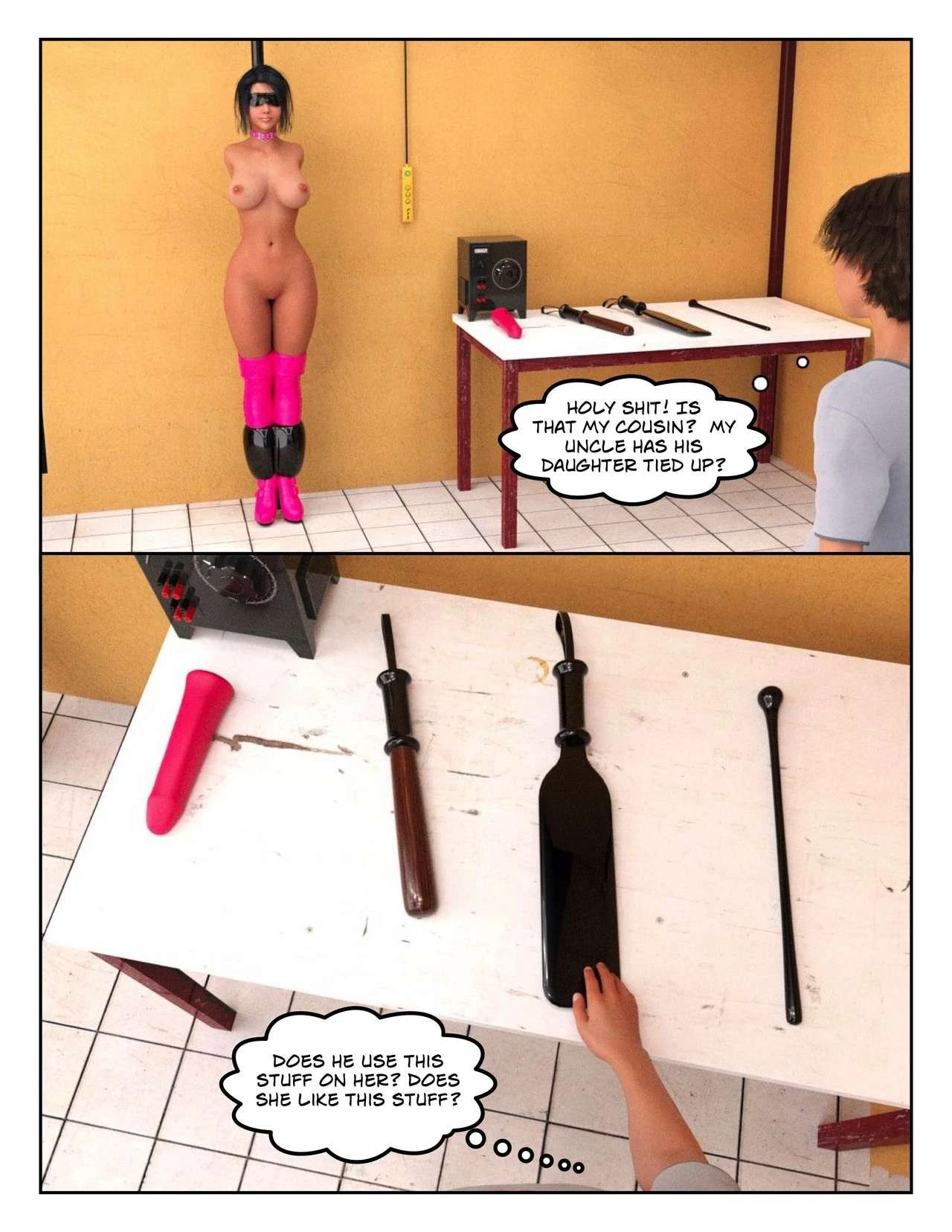 Incest Story - Part 6: My Freaky Cousin porn comic picture 6