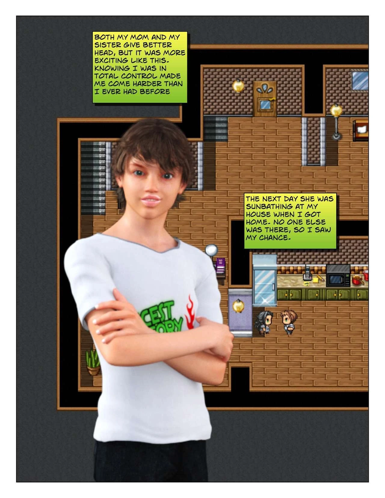 Incest Story - Part 7: Auntie porn comic picture 10