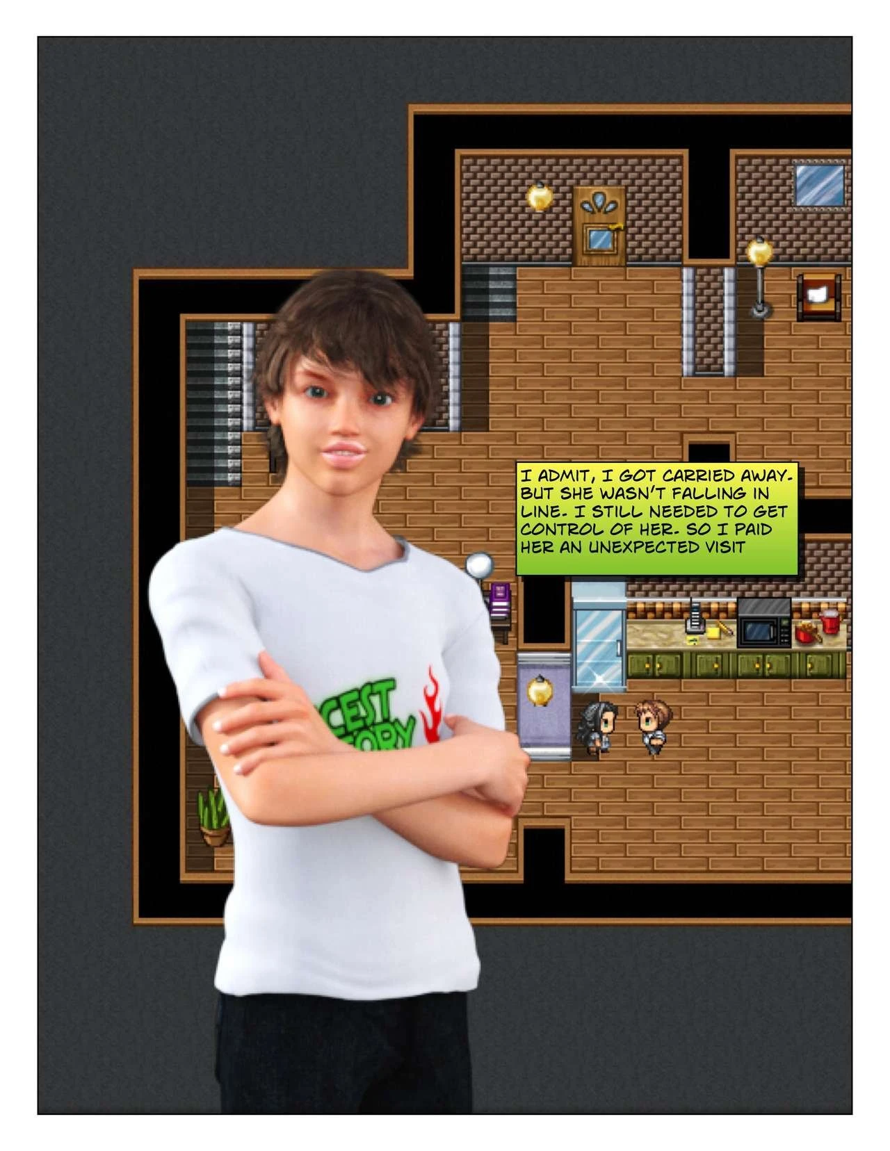 Incest Story - Part 7: Auntie porn comic picture 38