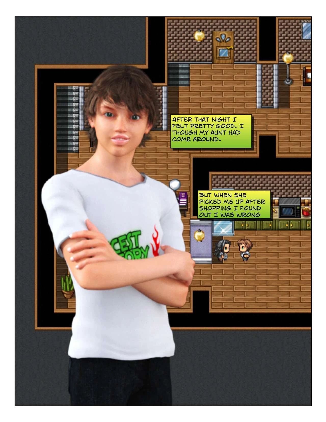 Incest Story - Part 7: Auntie porn comic picture 50