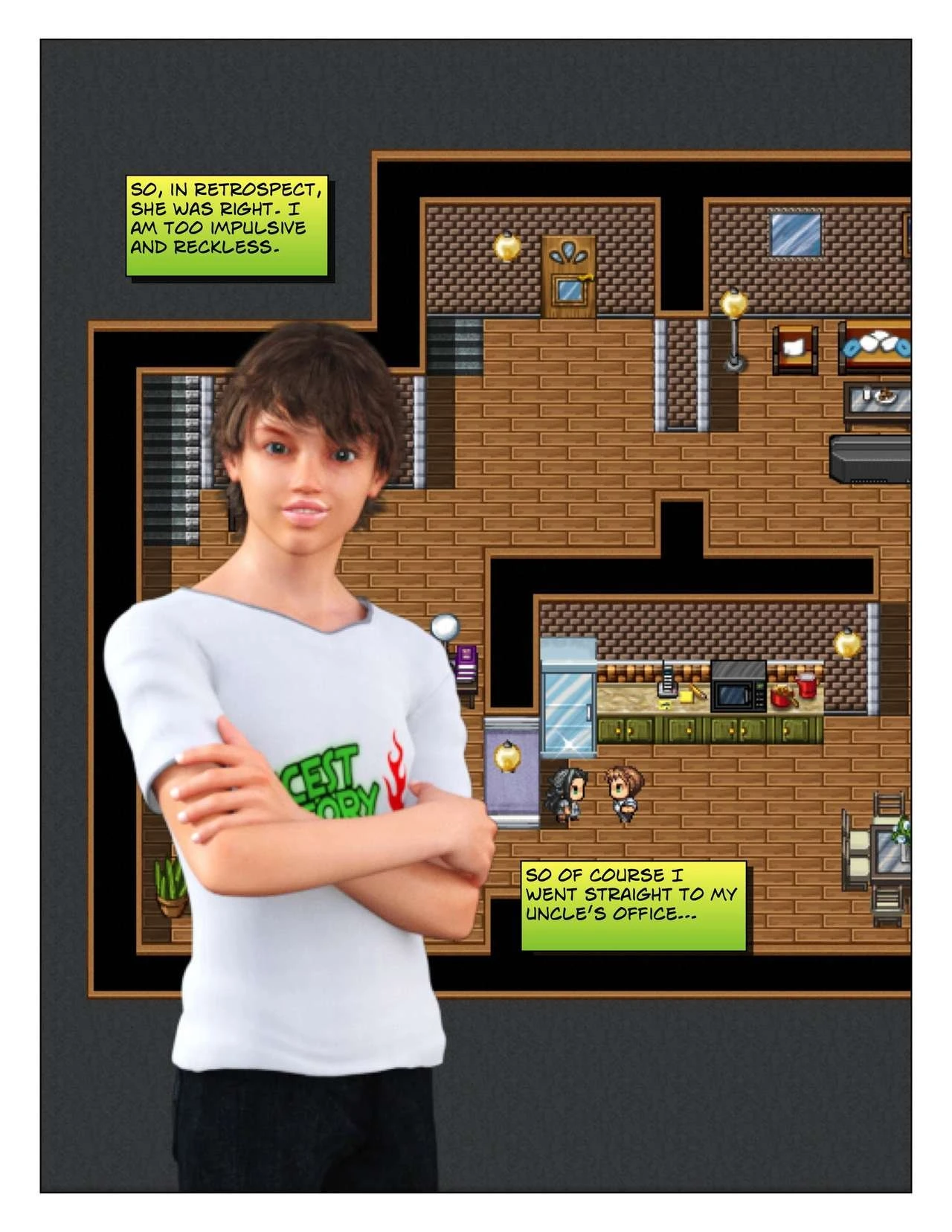 Incest Story - Part 7: Auntie porn comic picture 55