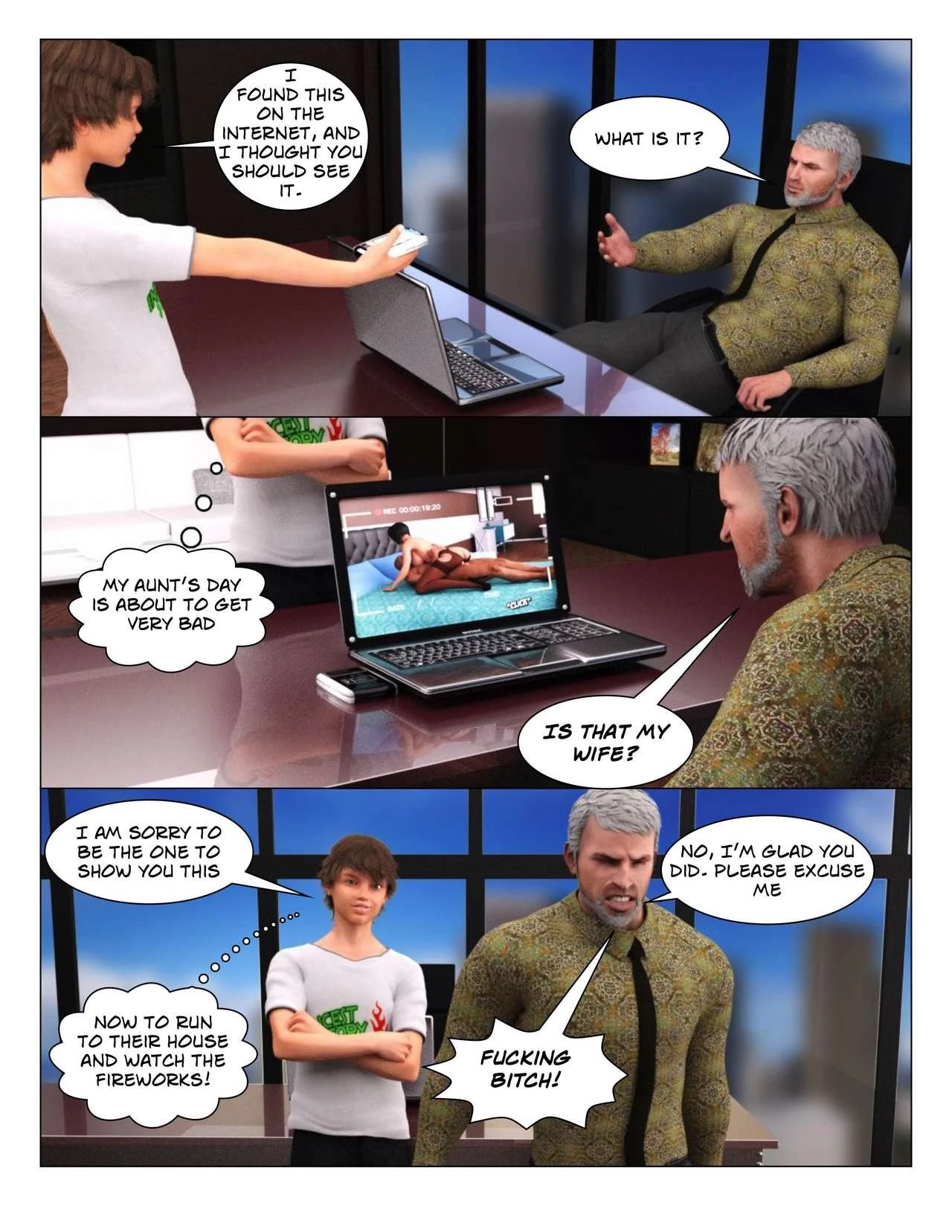 Incest Story - Part 7: Auntie porn comic picture 56