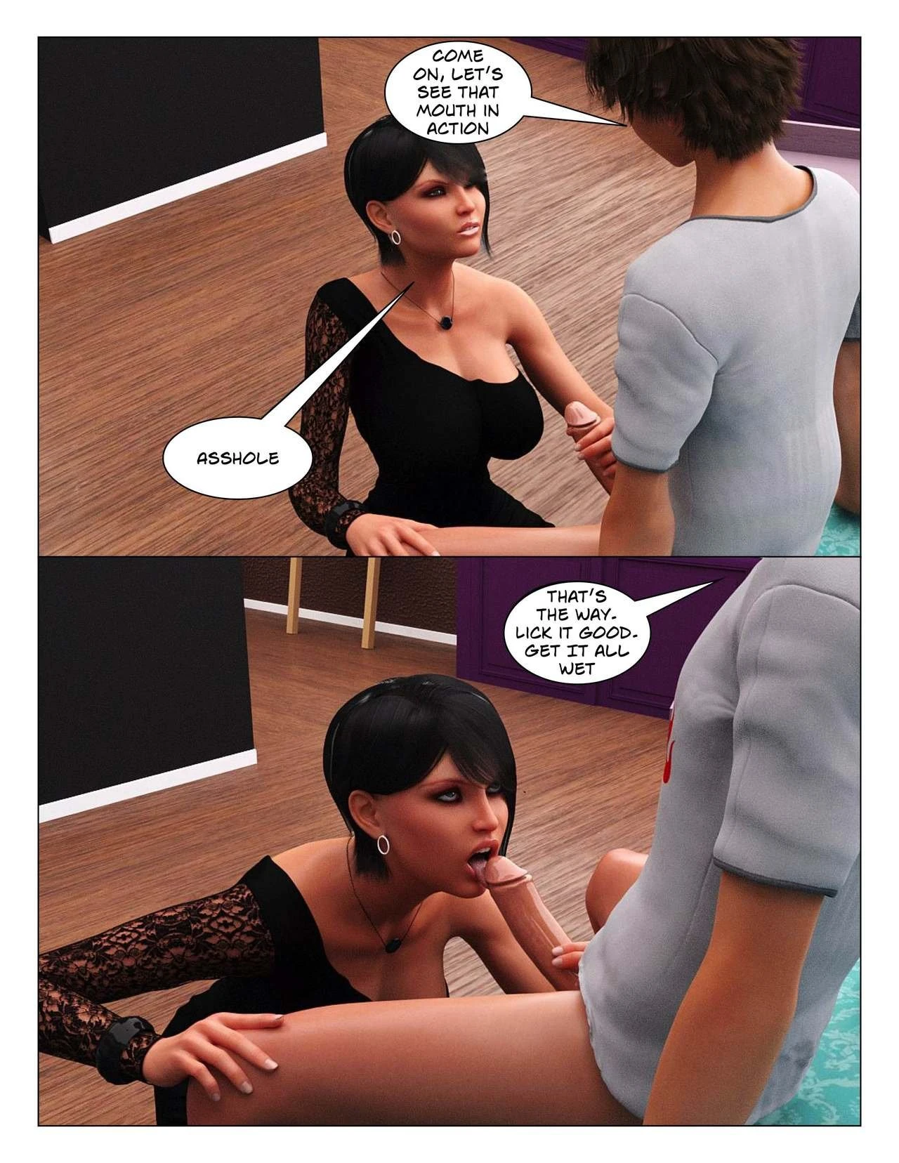 Incest Story - Part 7: Auntie porn comic picture 6