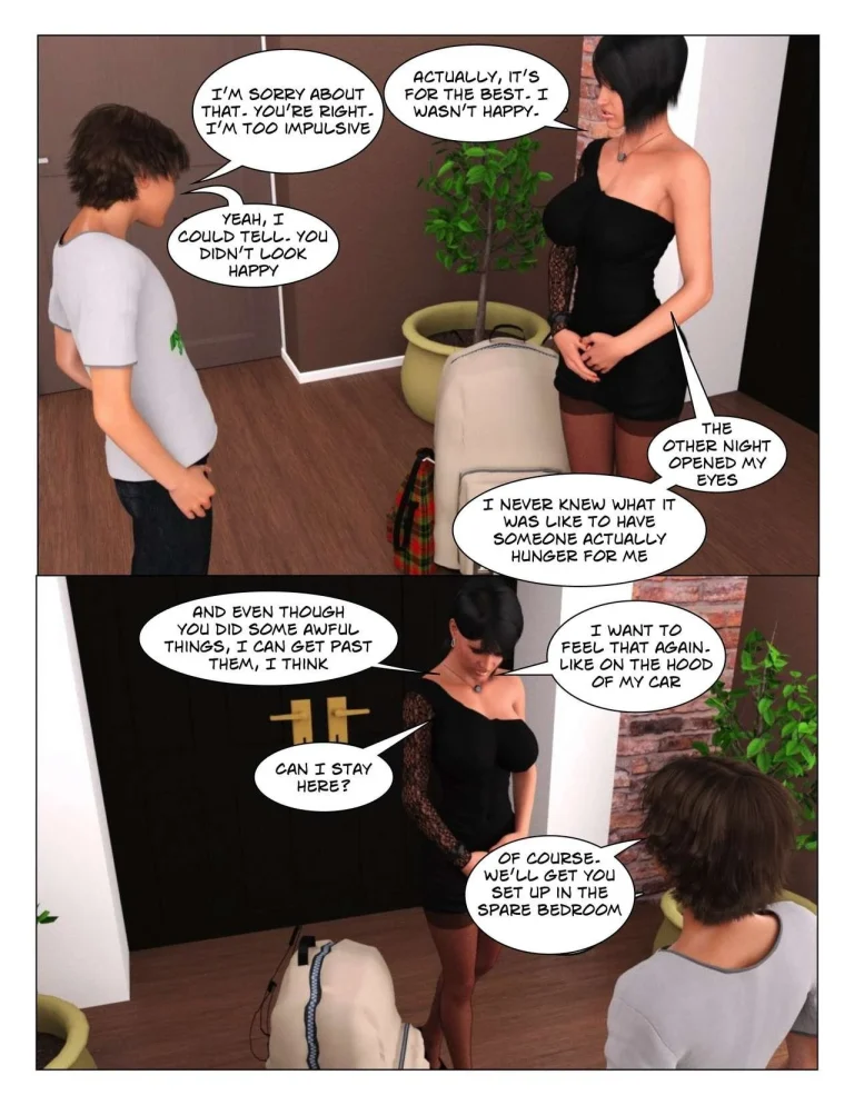 Incest Story - Part 7: Auntie porn comic picture 61