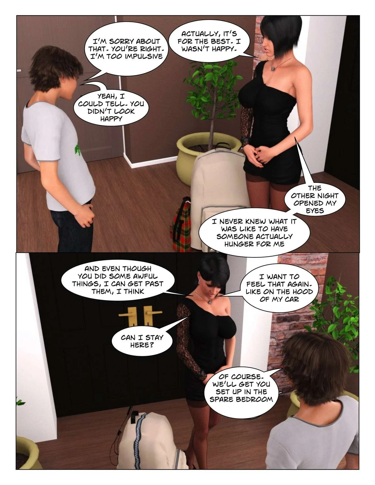 Incest Story - Part 7: Auntie porn comic picture 61