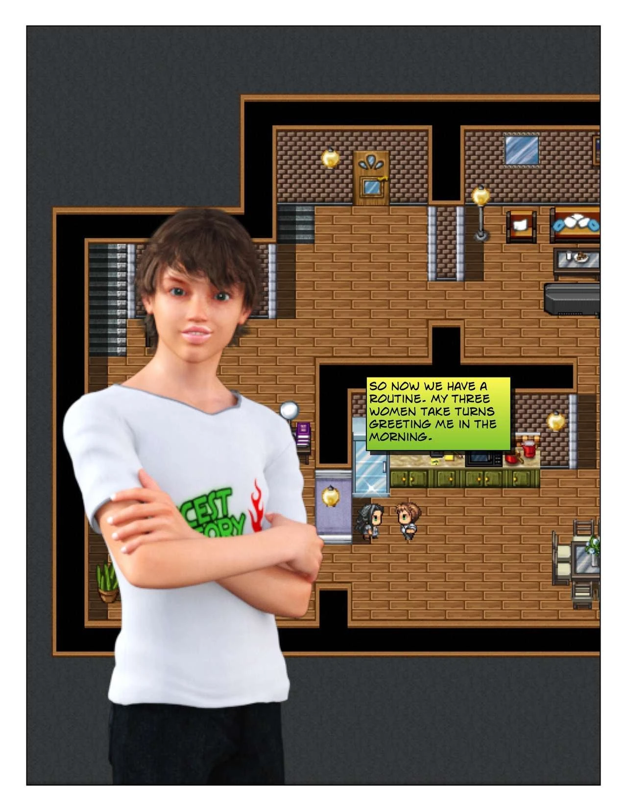 Incest Story - Part 7: Auntie porn comic picture 72