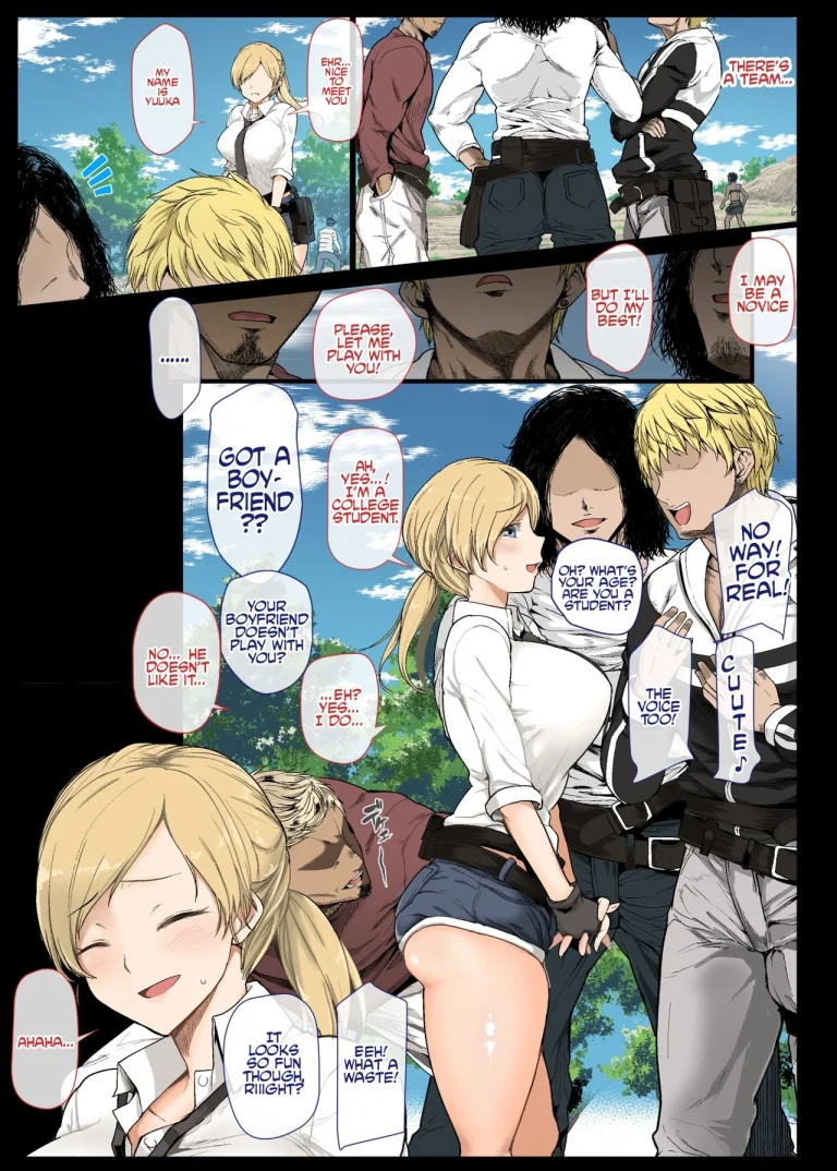 Indecent Win With A Female College Student porn comic picture 3