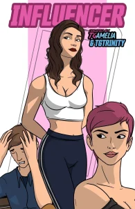 Influencer porn comic picture 1