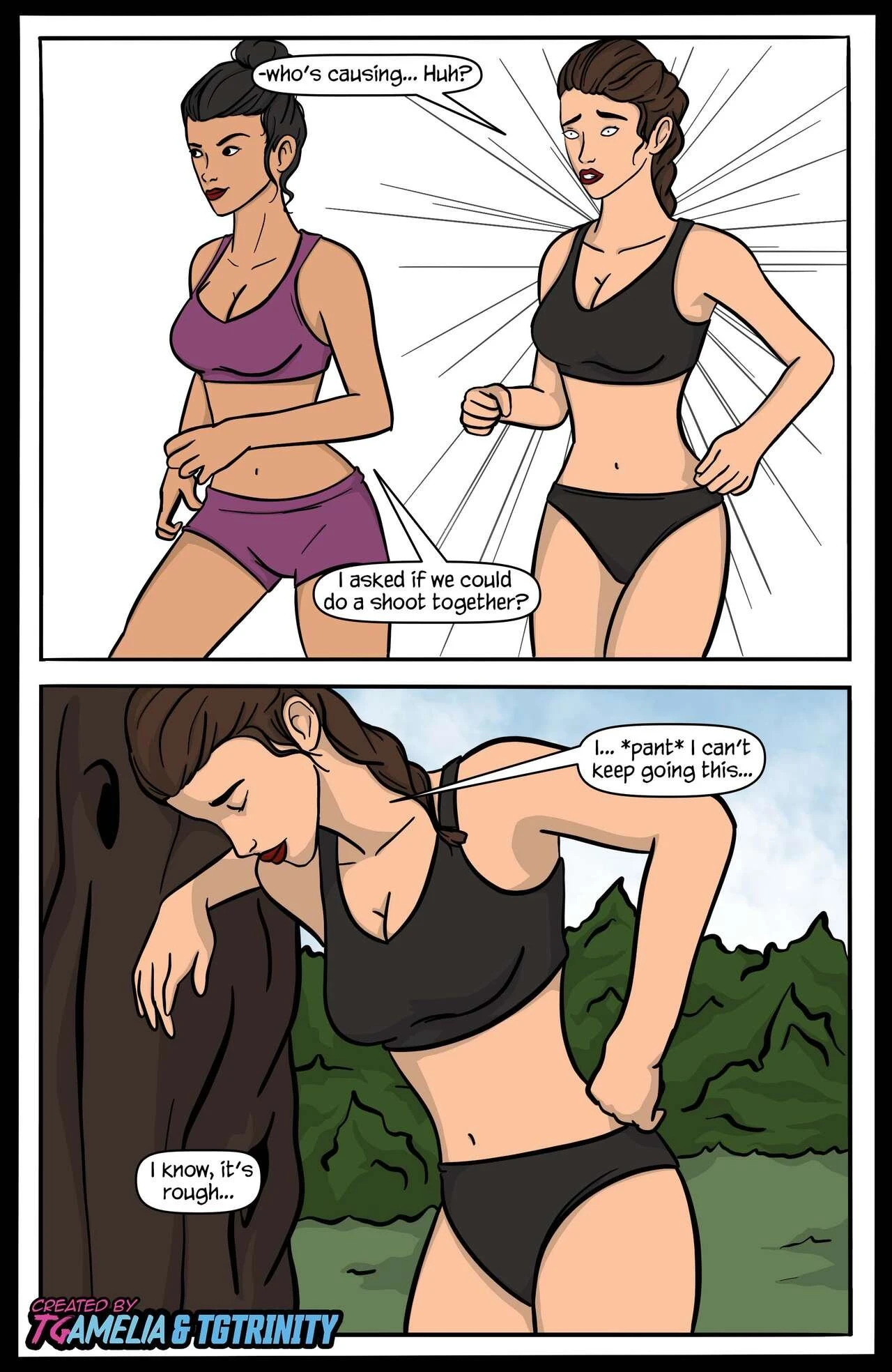 Influencer porn comic picture 14