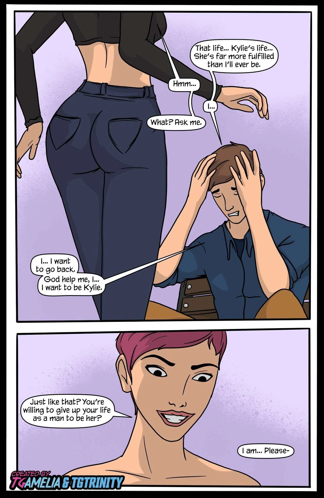 Influencer porn comic picture 20