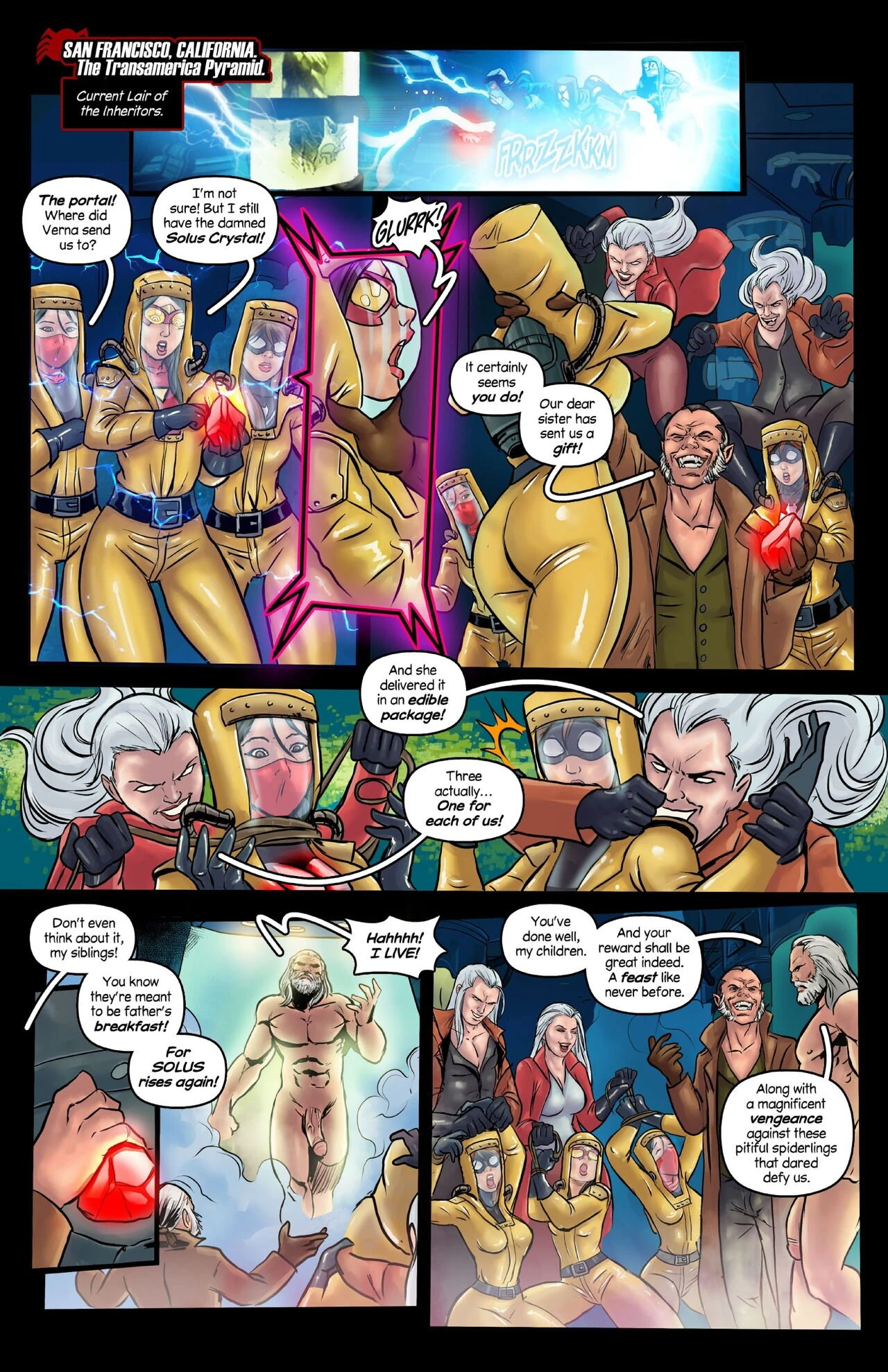 Inheritors Sperm-Geddon porn comic picture 3