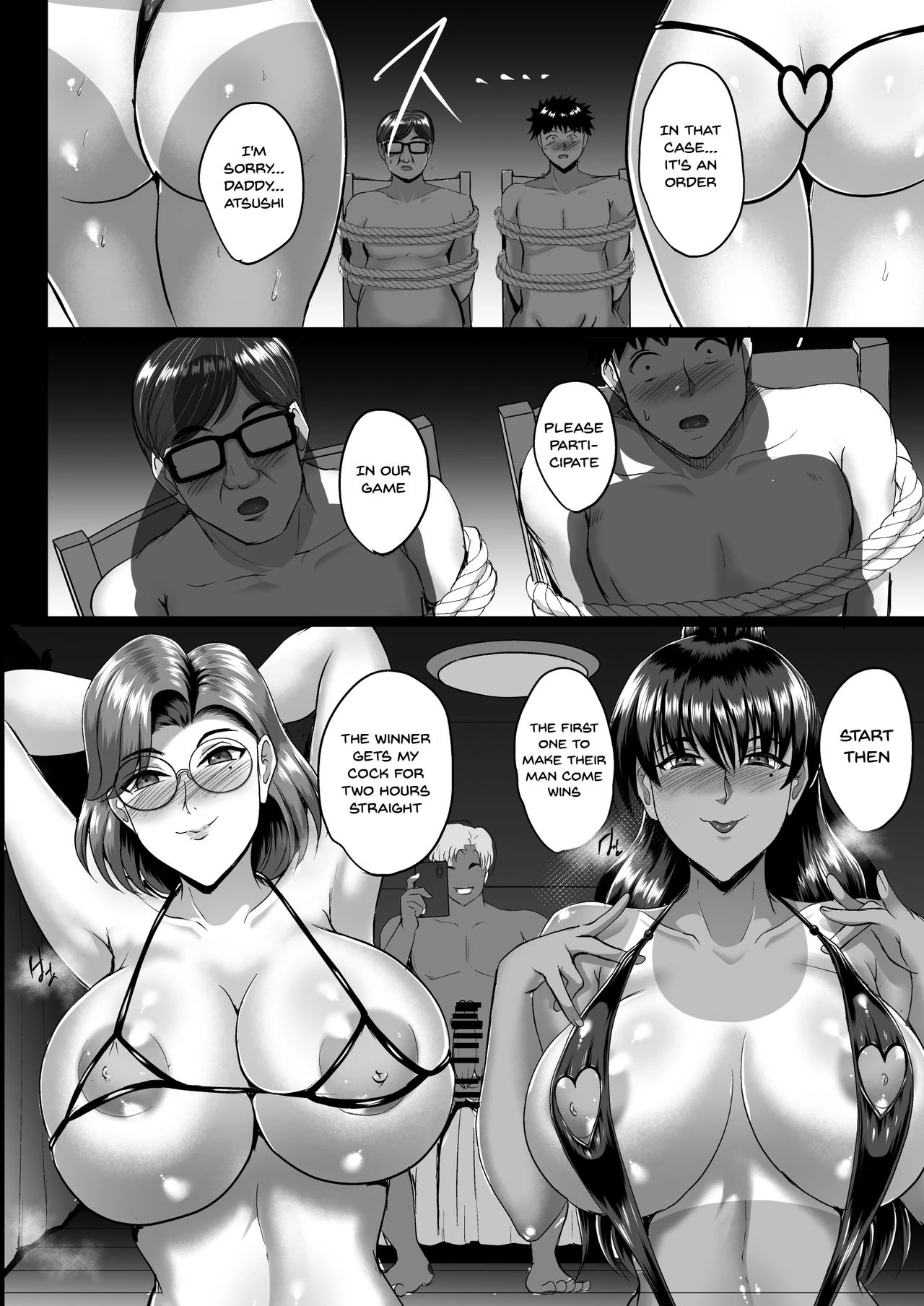 inished Impregnation Training - Mother And Daughter NTR Records porn comic picture 47