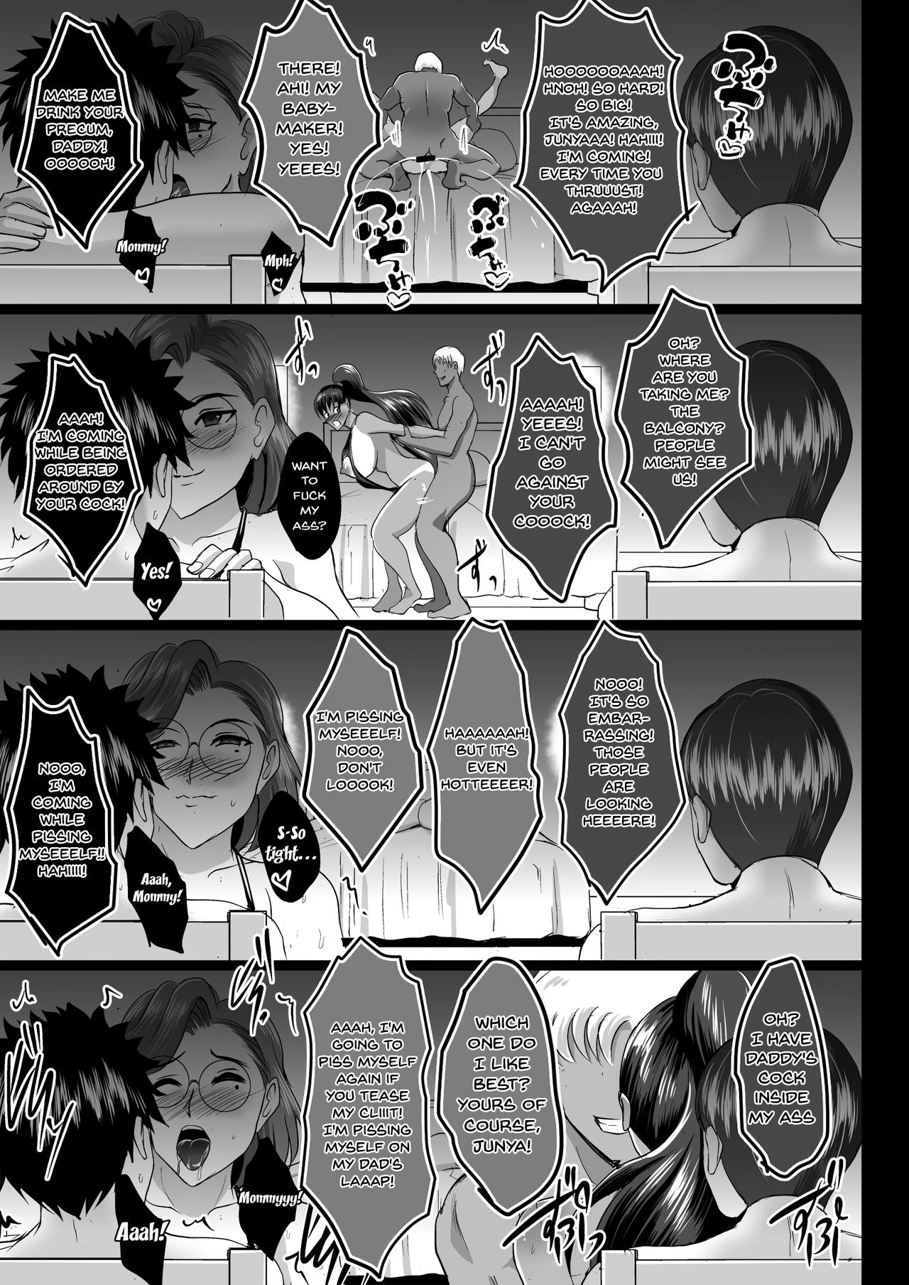 inished Impregnation Training - Mother And Daughter NTR Records porn comic picture 60