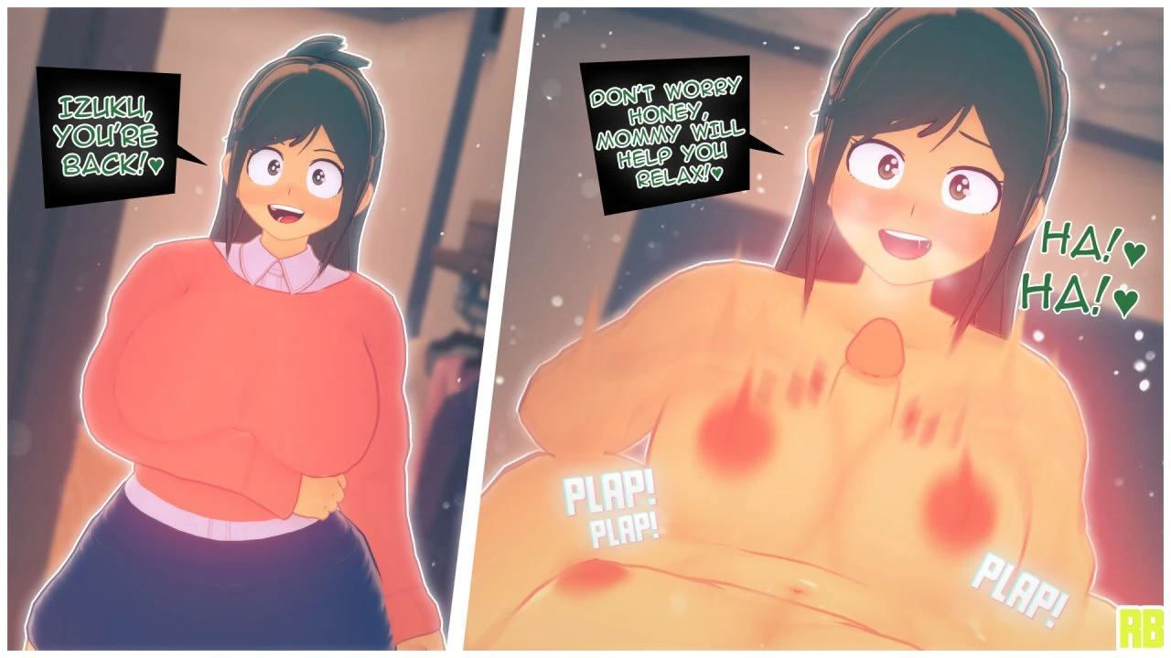 Inko and Izuku porn comic picture 1