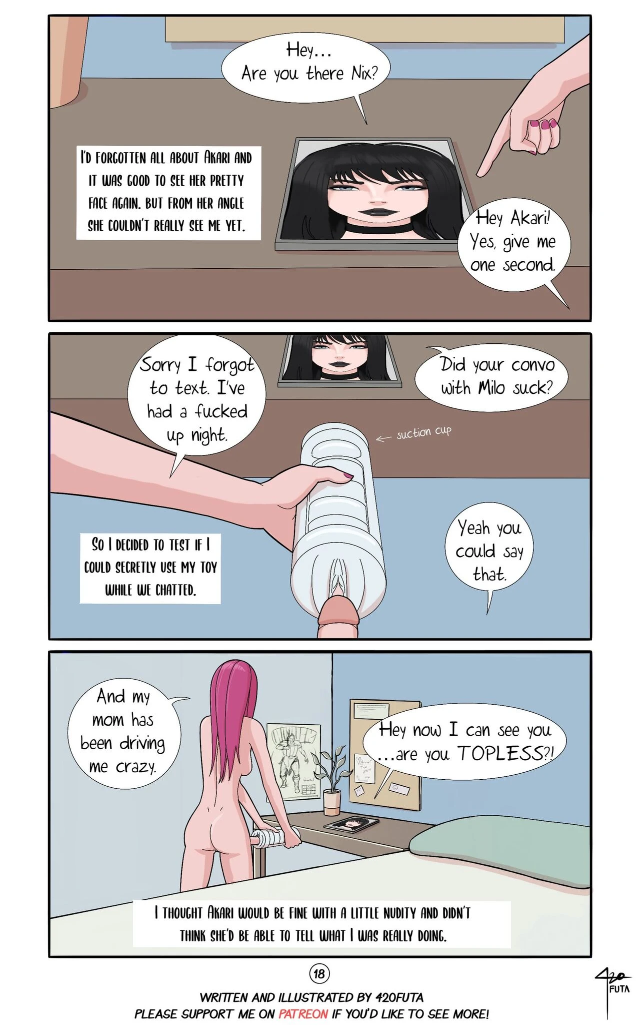 Innocent Futa's Sexual Awakening Ch. 2 porn comic picture 20