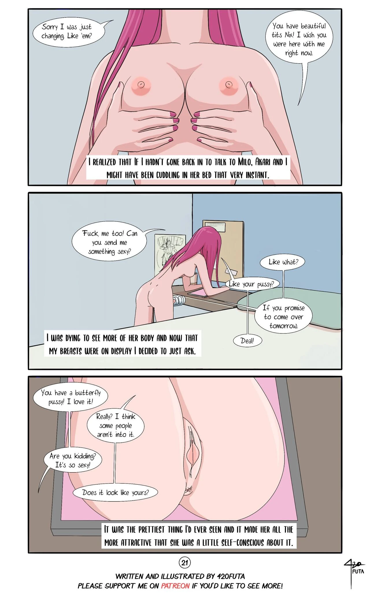 Innocent Futa's Sexual Awakening Ch. 2 porn comic picture 21
