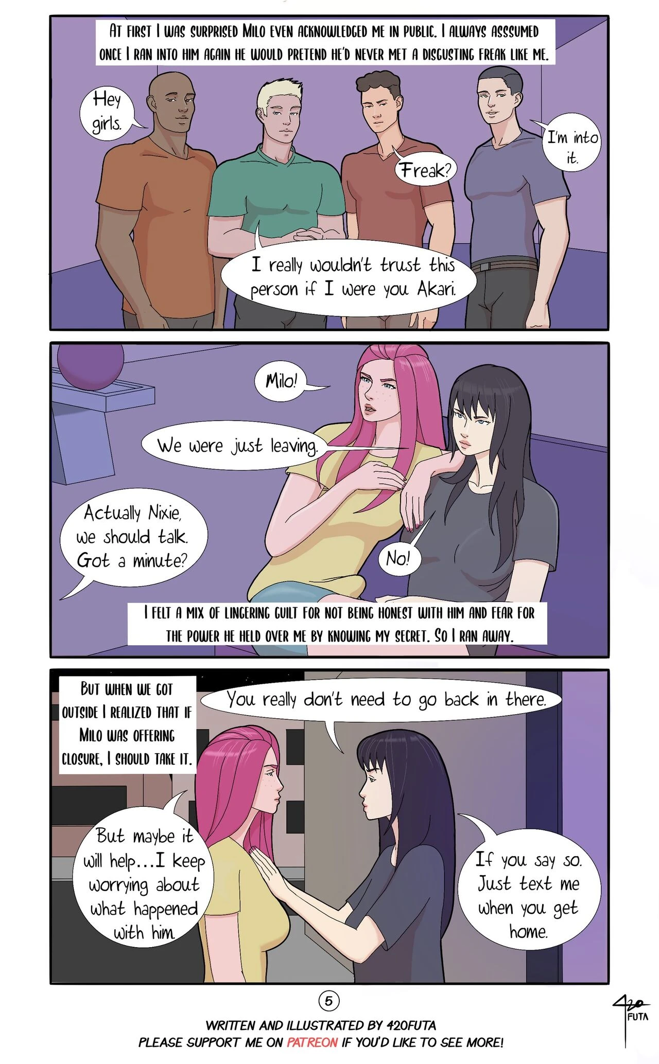 Innocent Futa's Sexual Awakening Ch. 2 porn comic picture 5