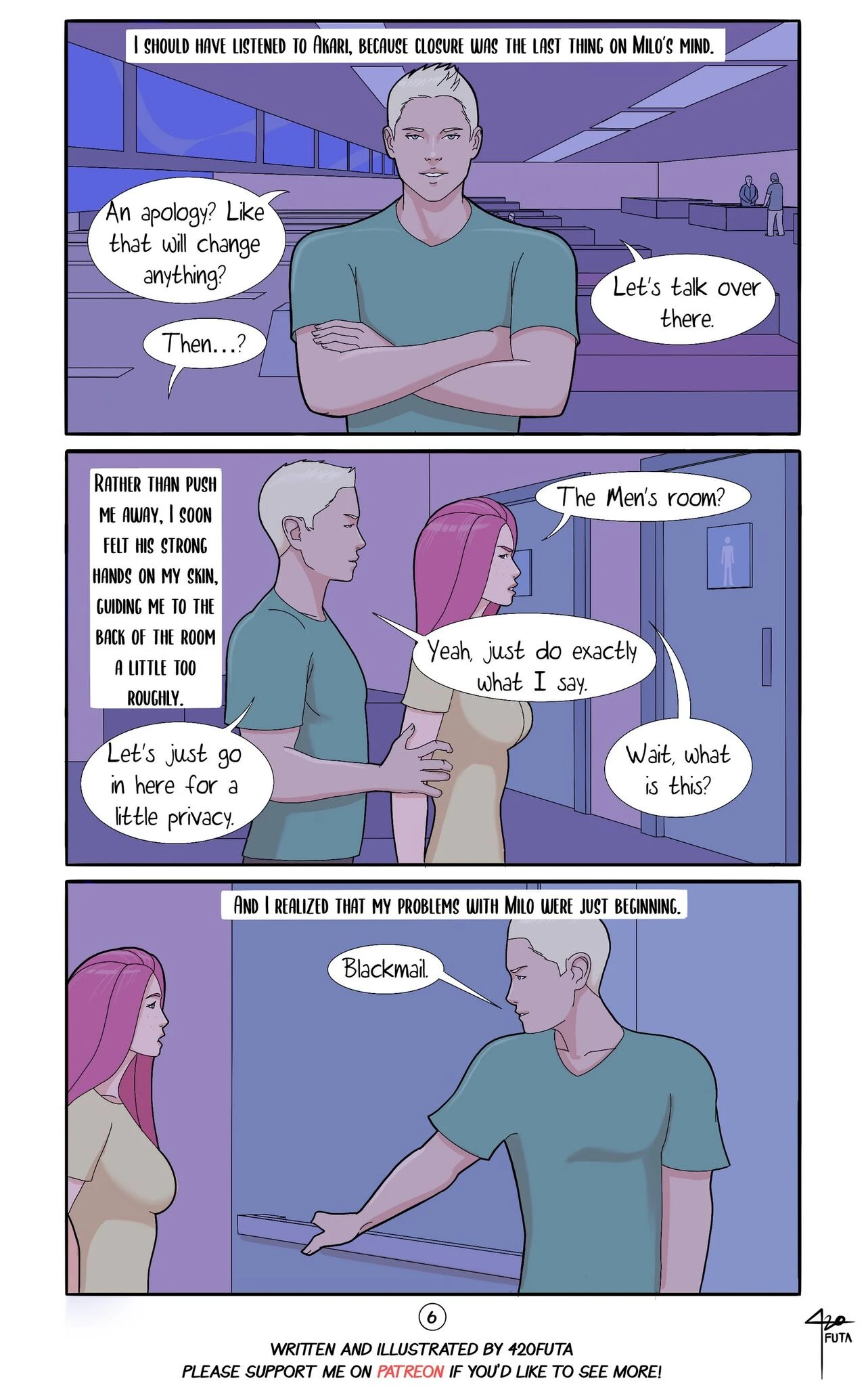 Innocent Futa's Sexual Awakening Ch. 2 porn comic picture 6