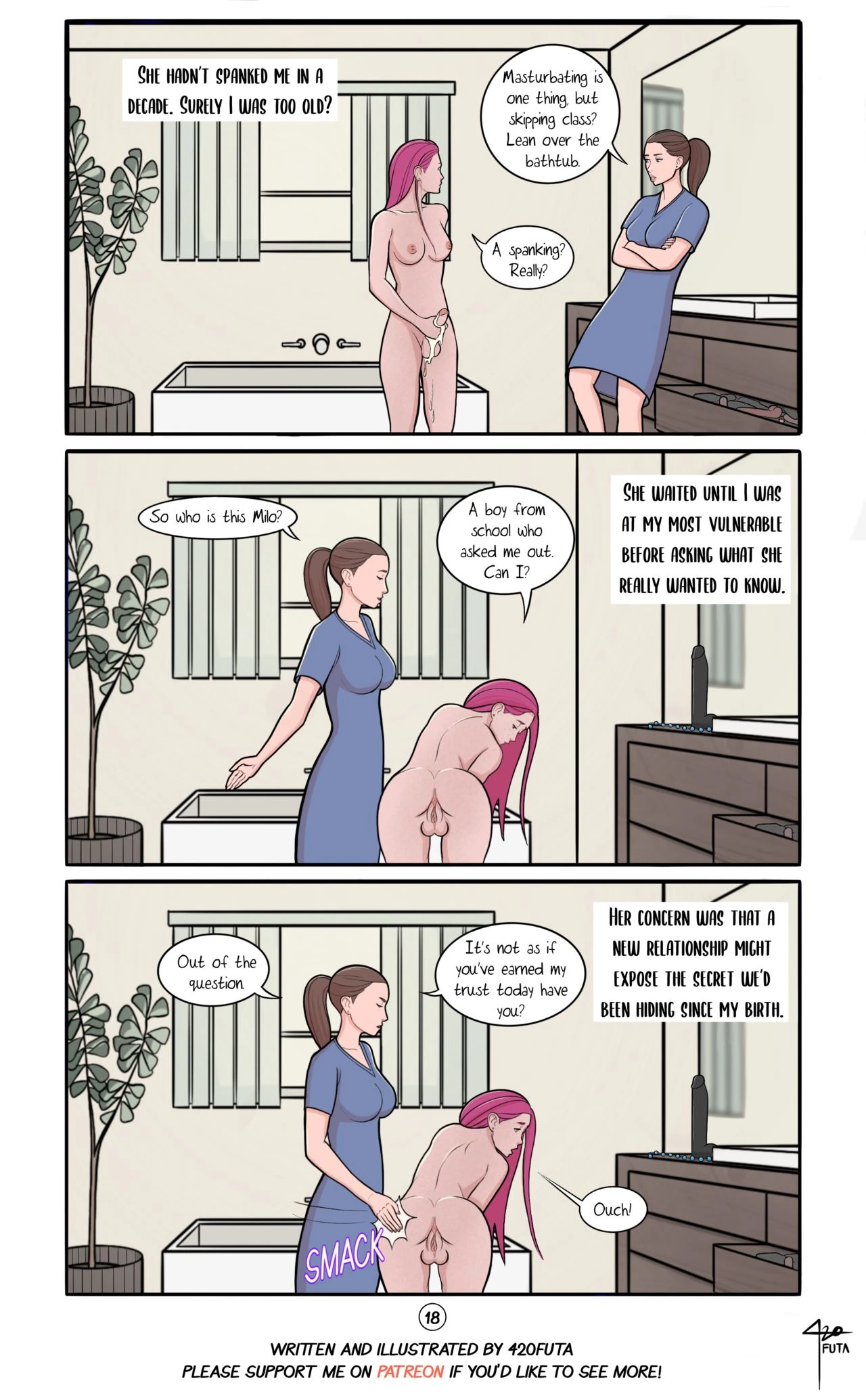 Innocent Futa's Sexual Awakening porn comic picture 18