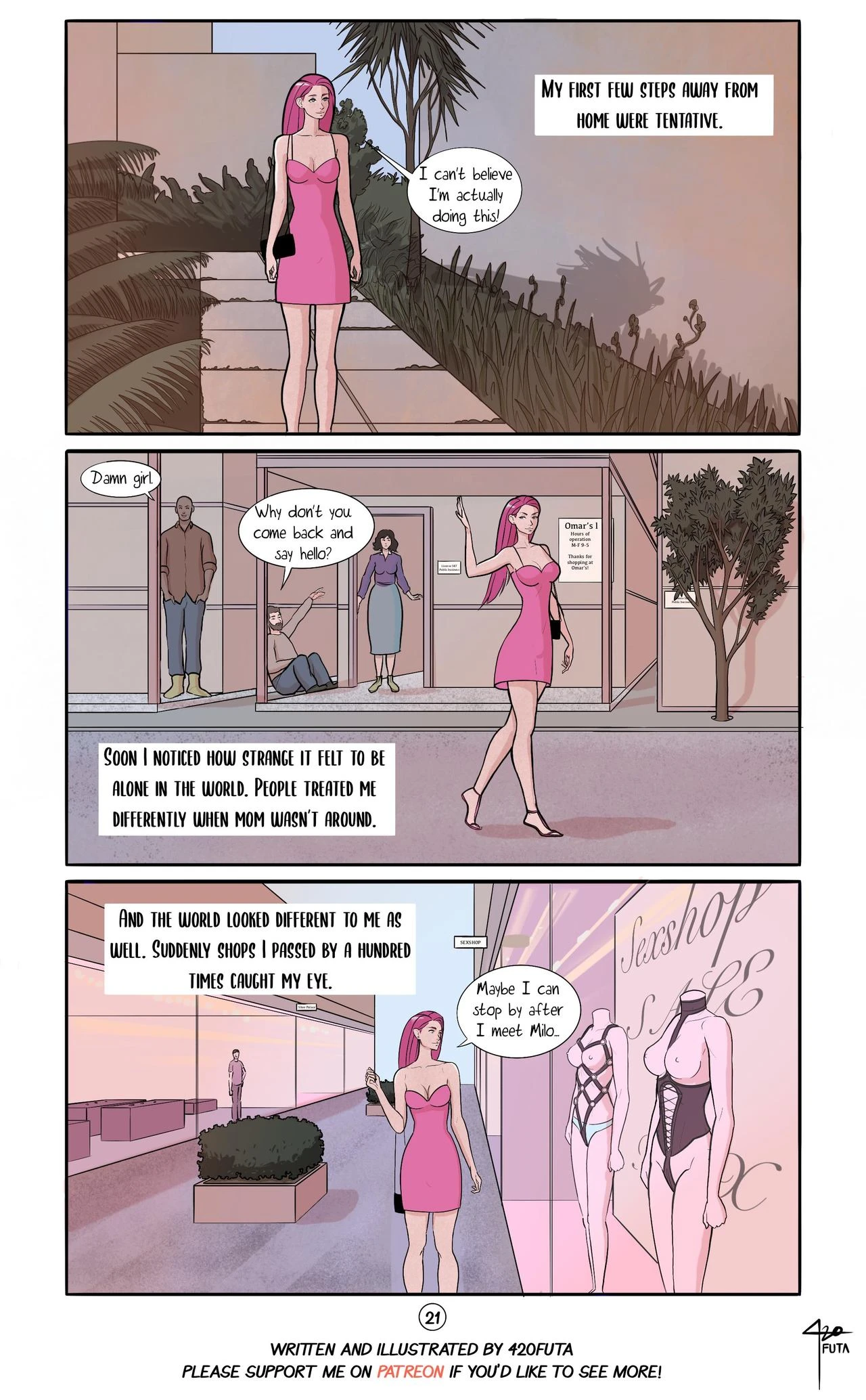 Innocent Futa's Sexual Awakening porn comic picture 21