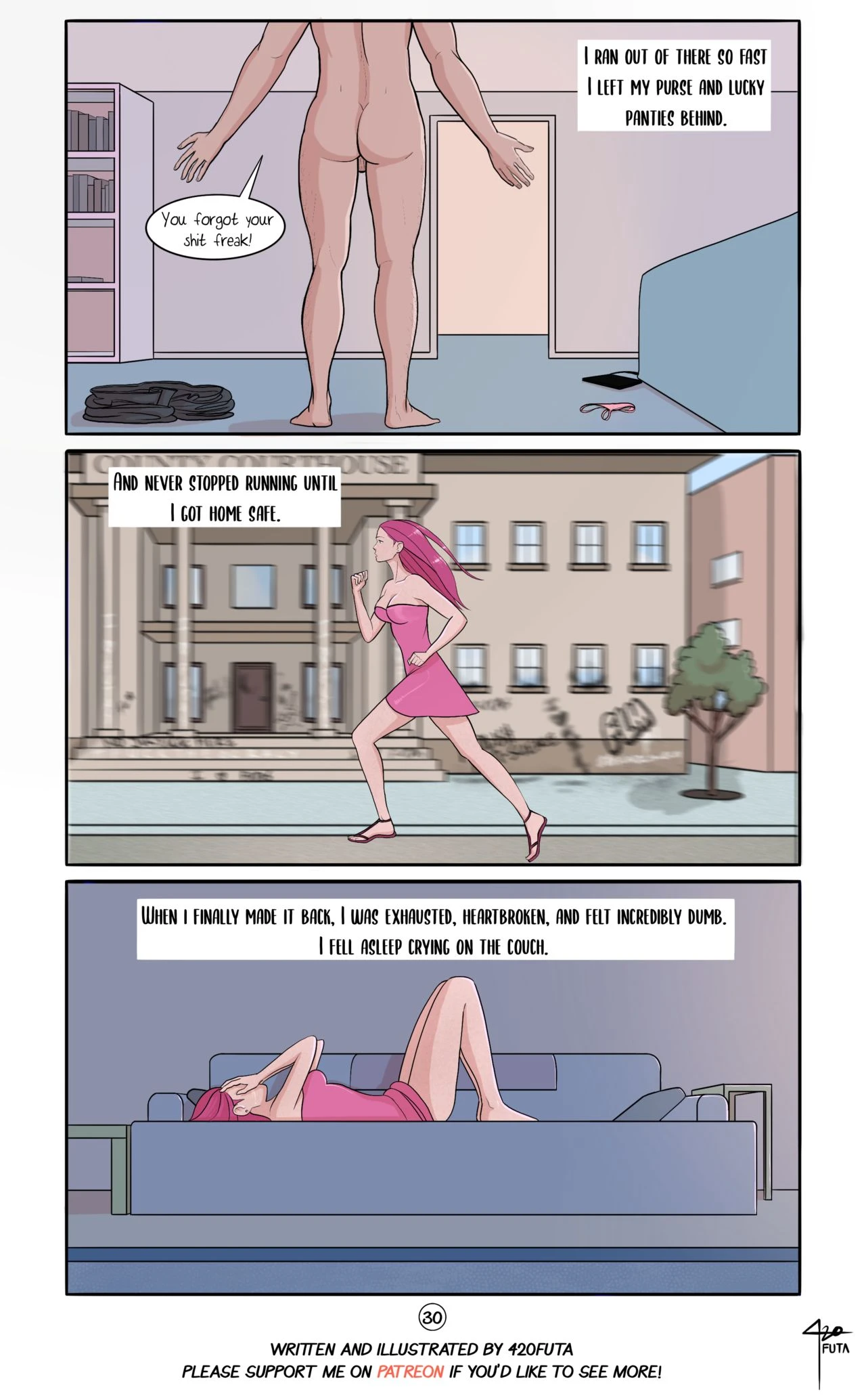 Innocent Futa's Sexual Awakening porn comic picture 30