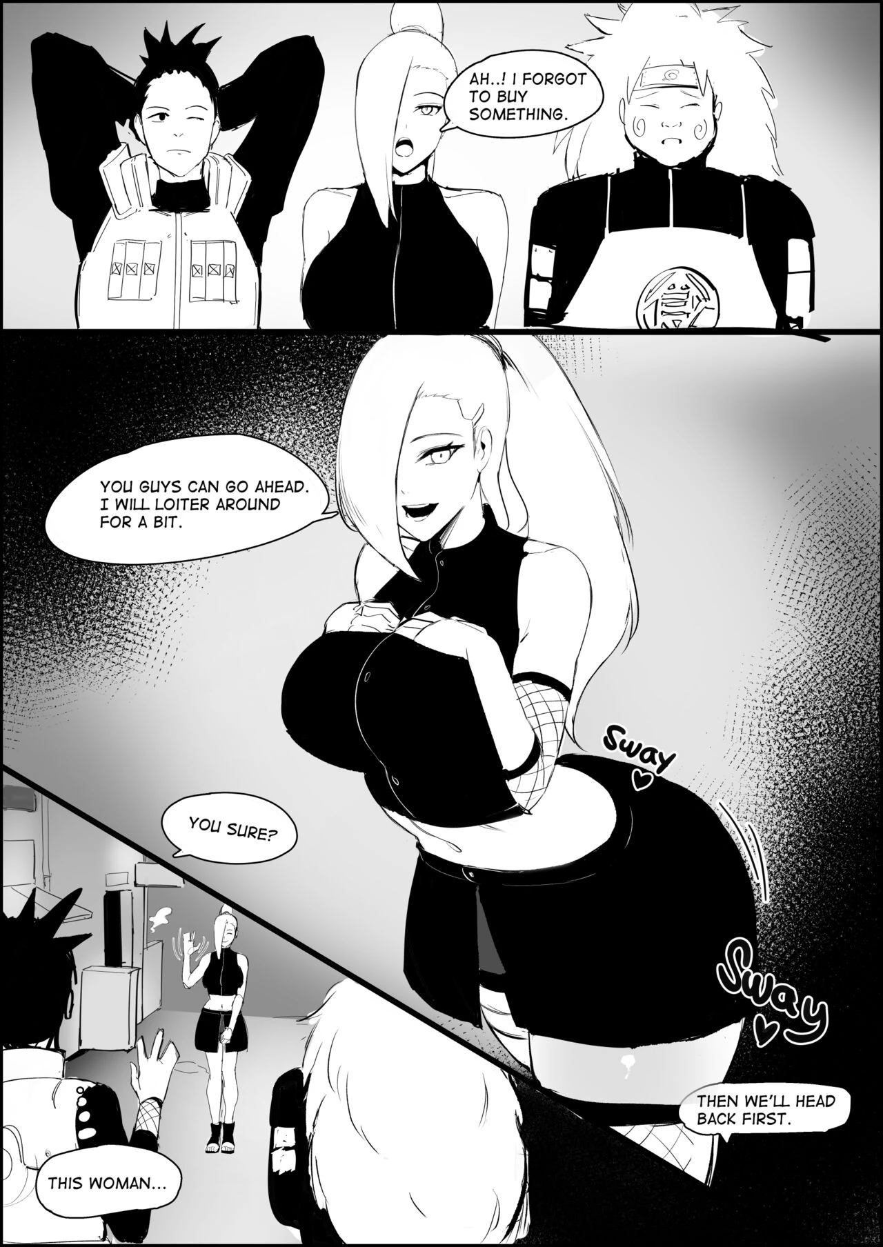 Ino Yamanaka porn comic picture 16