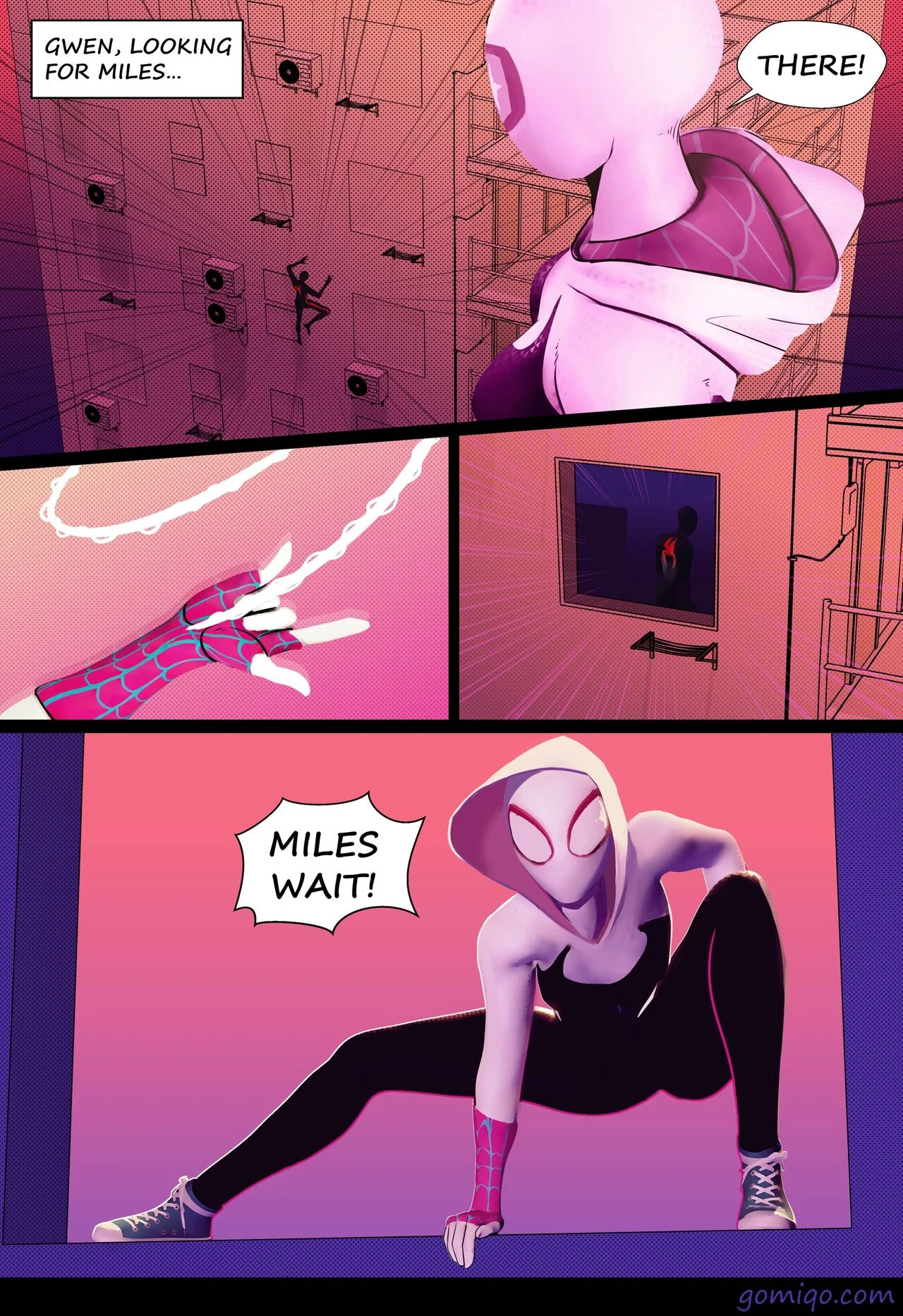 Inside the Spider-Verse porn comic picture 2