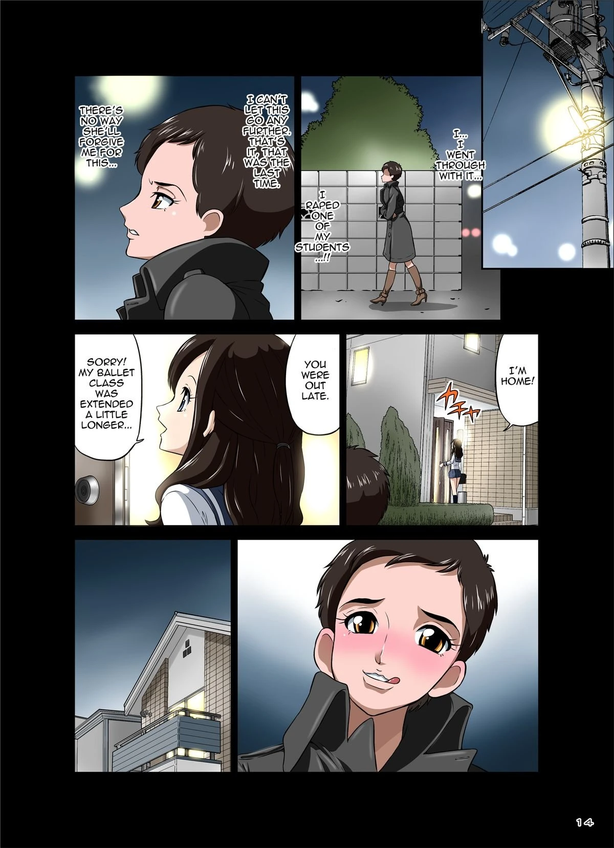 Instructor of Junior Class B and Hung Like a Horse, Futanari Gym Teacher Morita Ritsuko porn comic picture 14